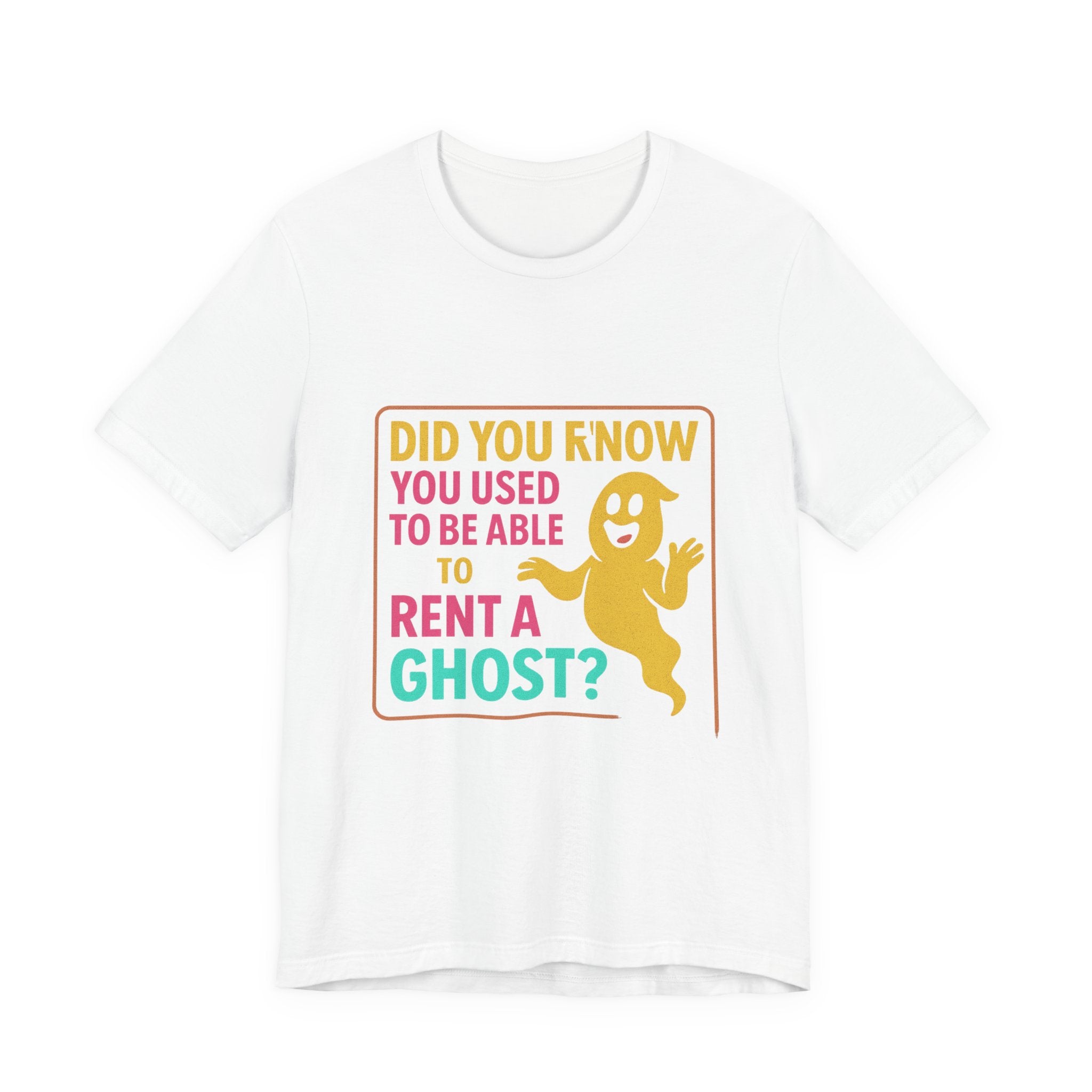 Retro Rentaghost Unisex Jersey Short Sleeve Tee