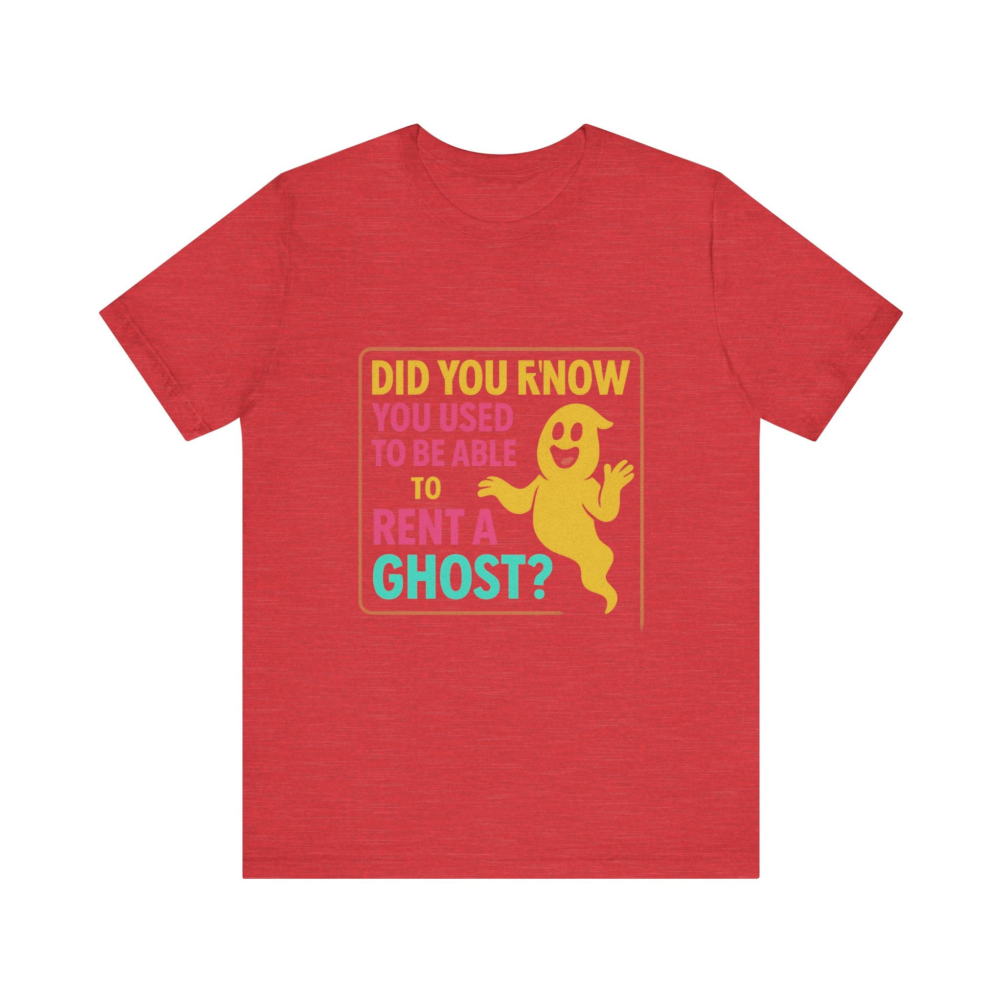 Retro Rentaghost Unisex Jersey Short Sleeve Tee