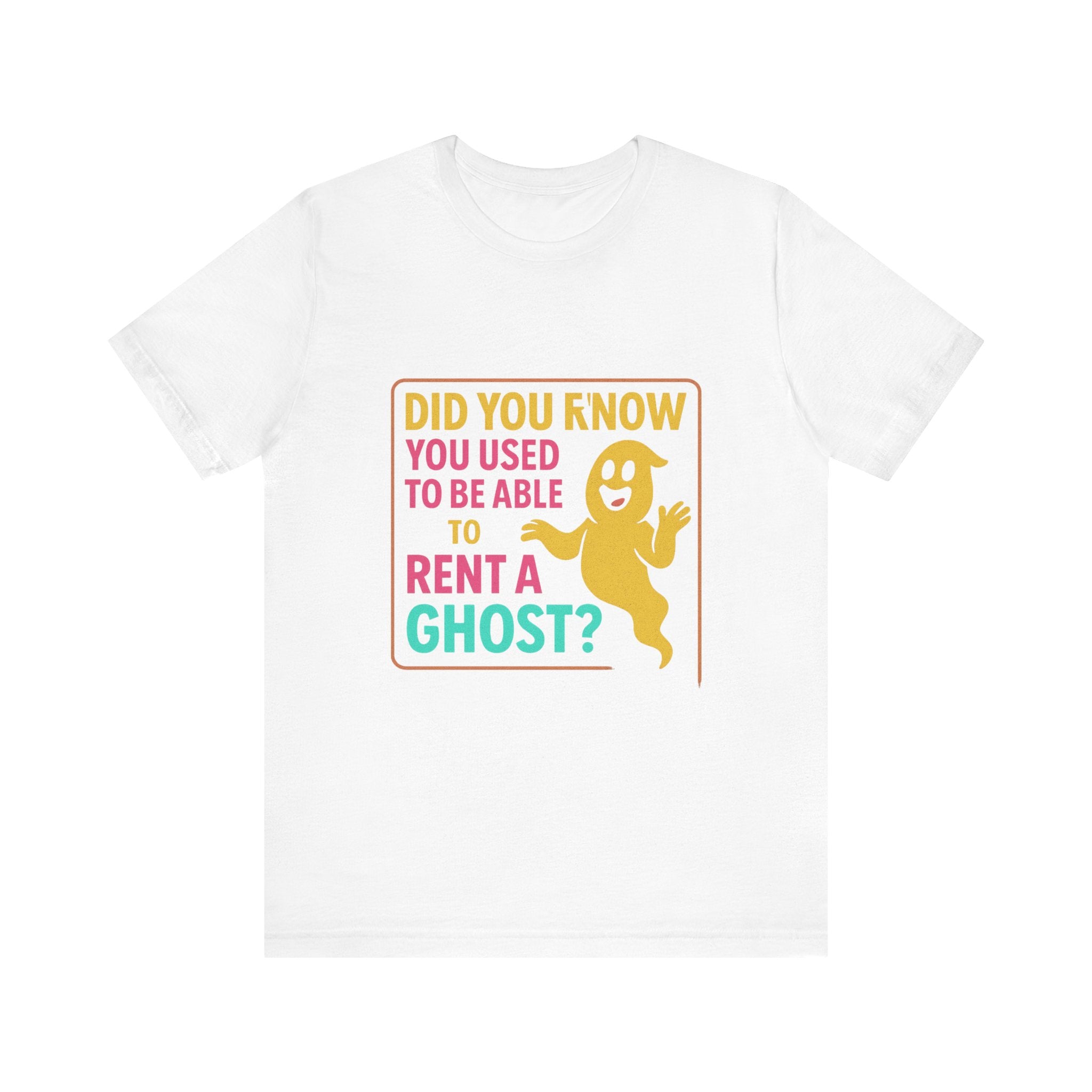 Retro Rentaghost Unisex Jersey Short Sleeve Tee