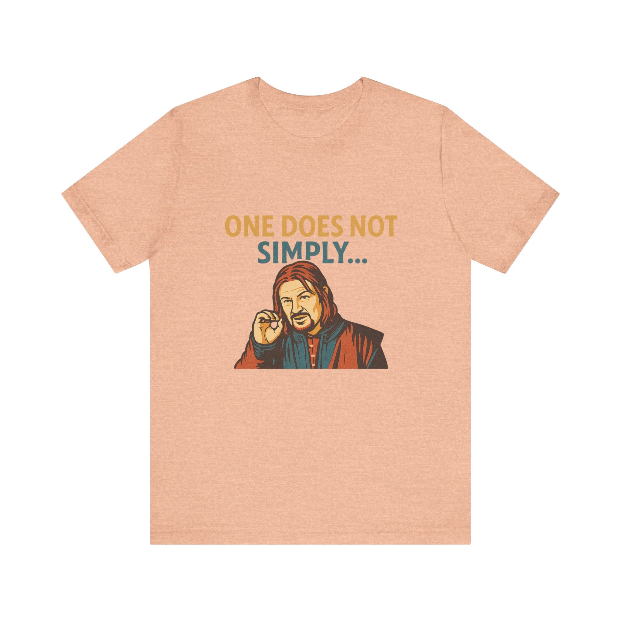 One Does Not Simply T‑Shirt — Funny Lord of the Rings Meme Tee