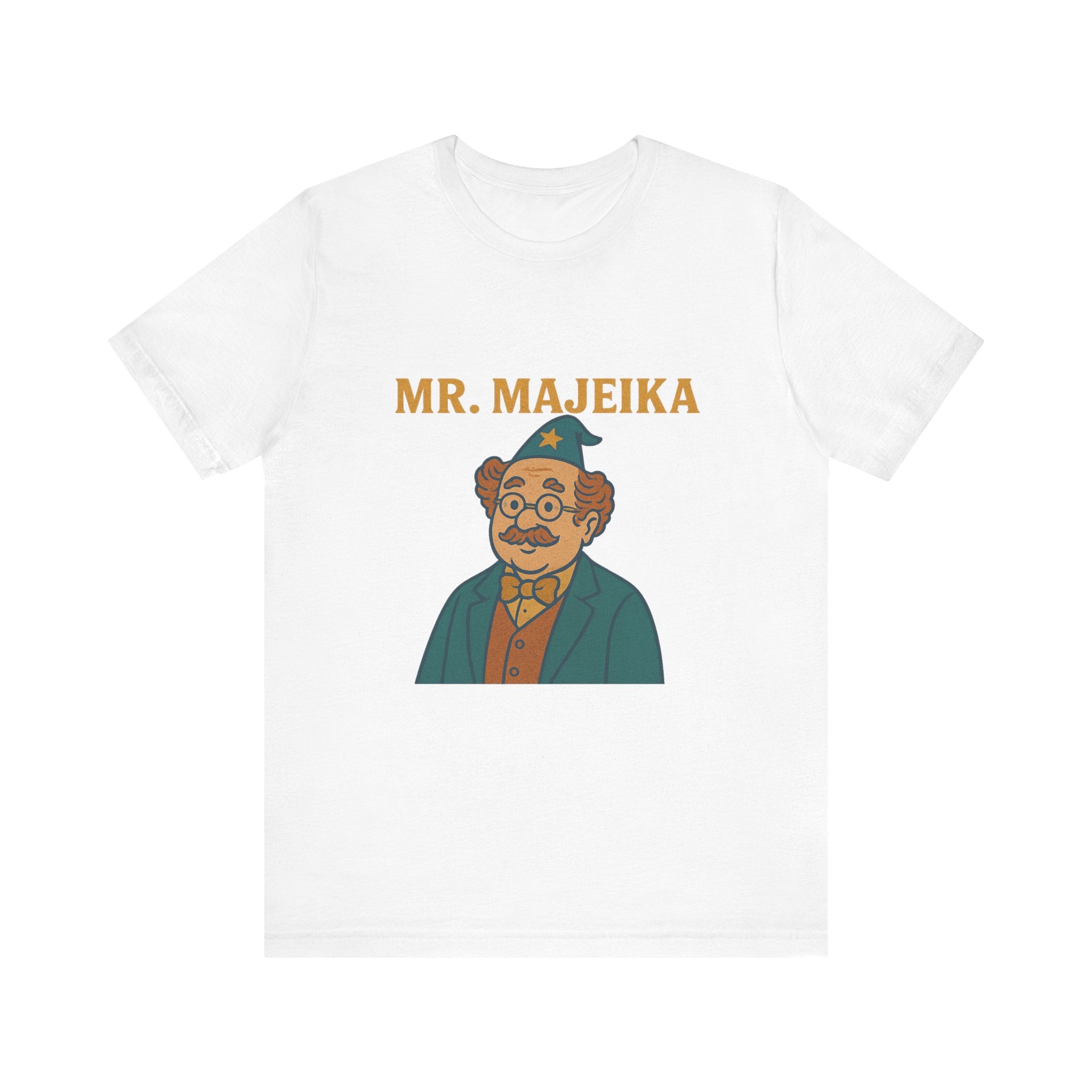 Retro Mr Majeika Unisex Jersey Short Sleeve Tee