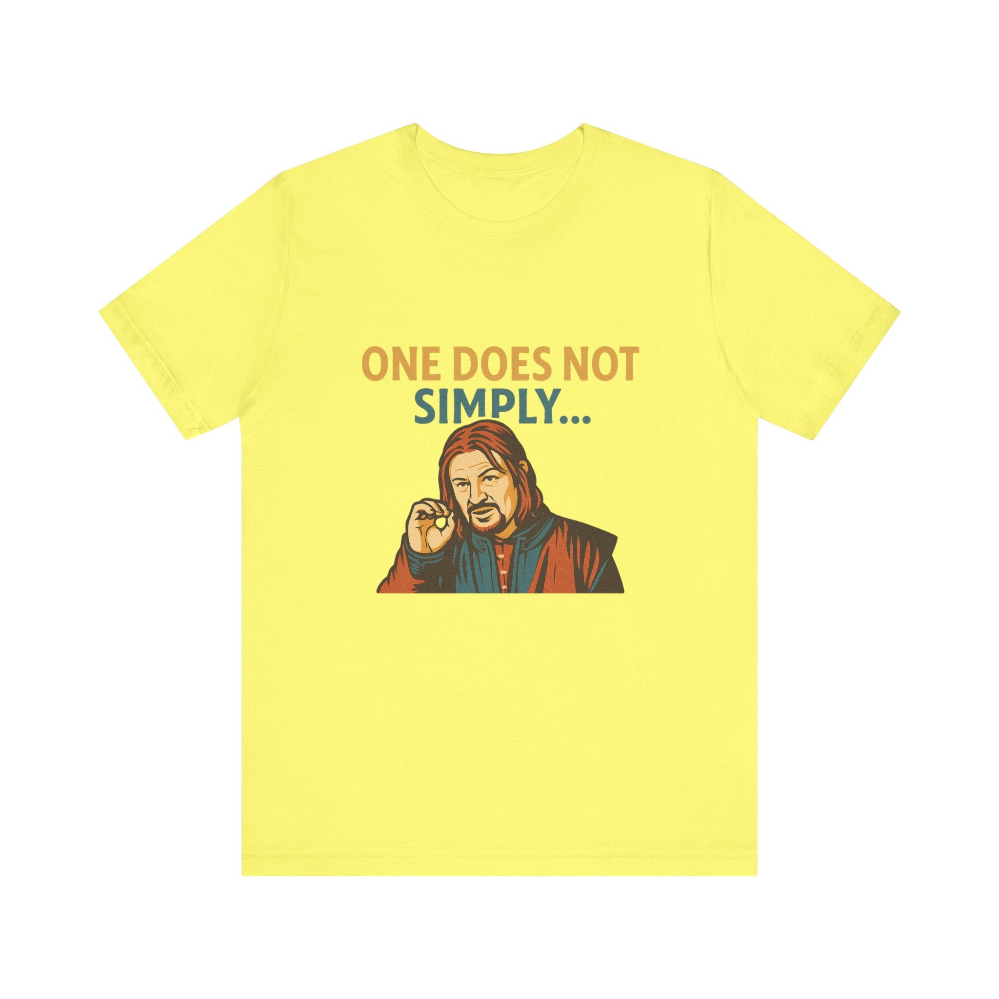 One Does Not Simply T‑Shirt — Funny Lord of the Rings Meme Tee