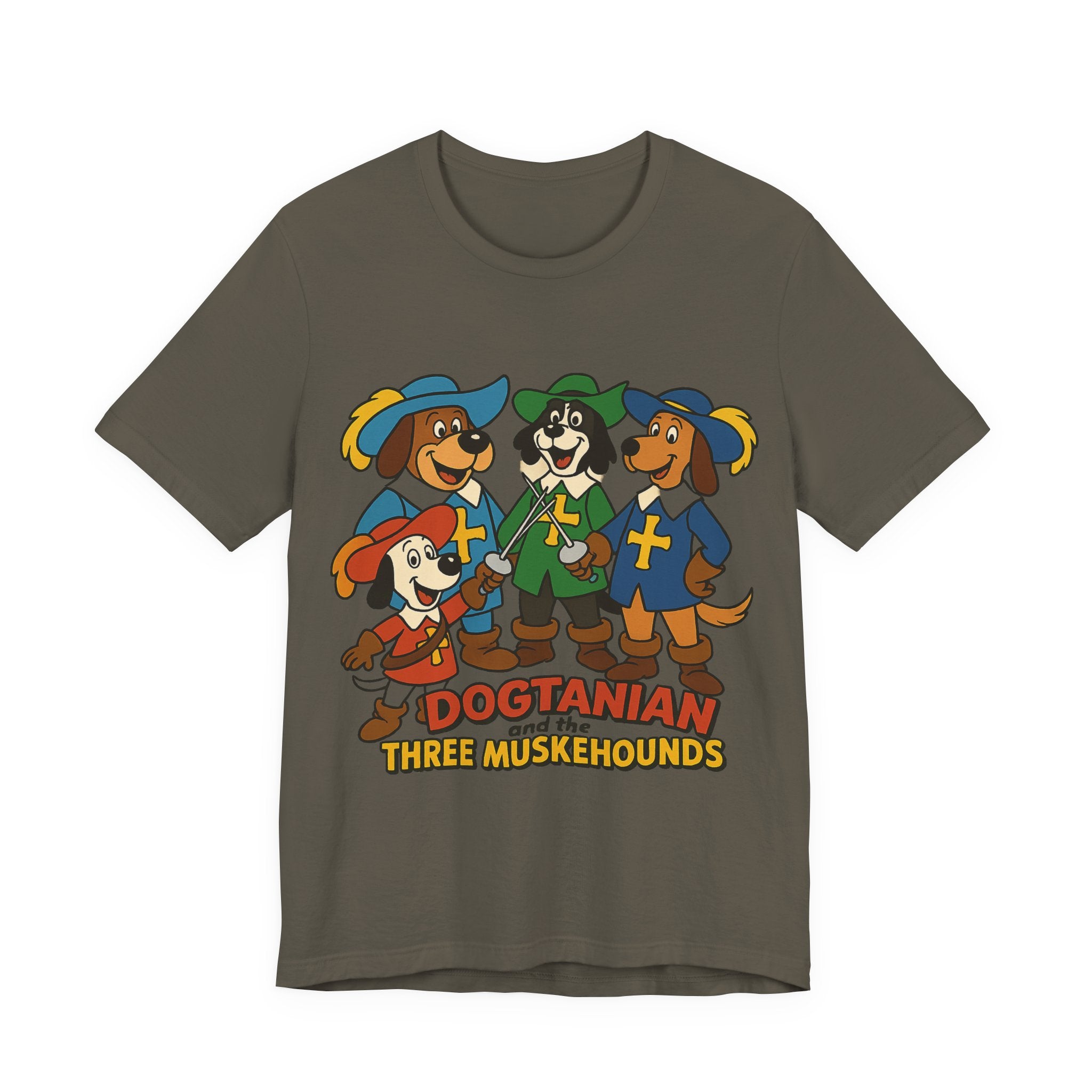 Dogtanian & The Three Muskehounds Retro Cartoon Tee