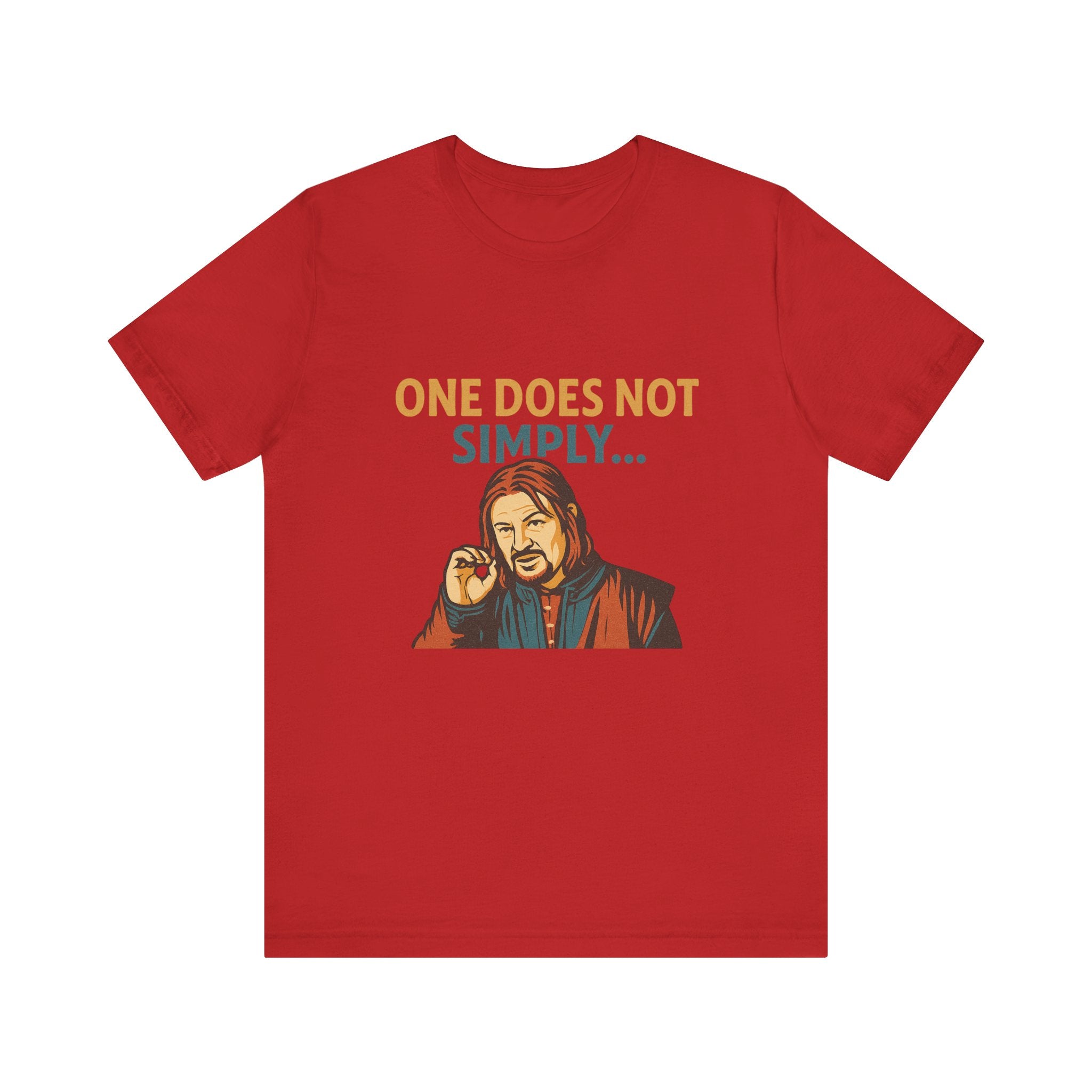 One Does Not Simply T‑Shirt — Funny Lord of the Rings Meme Tee
