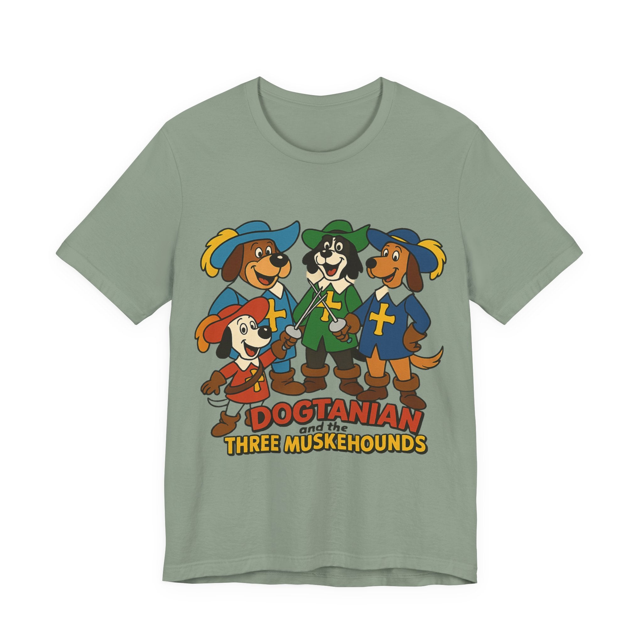 Dogtanian & The Three Muskehounds Retro Cartoon Tee