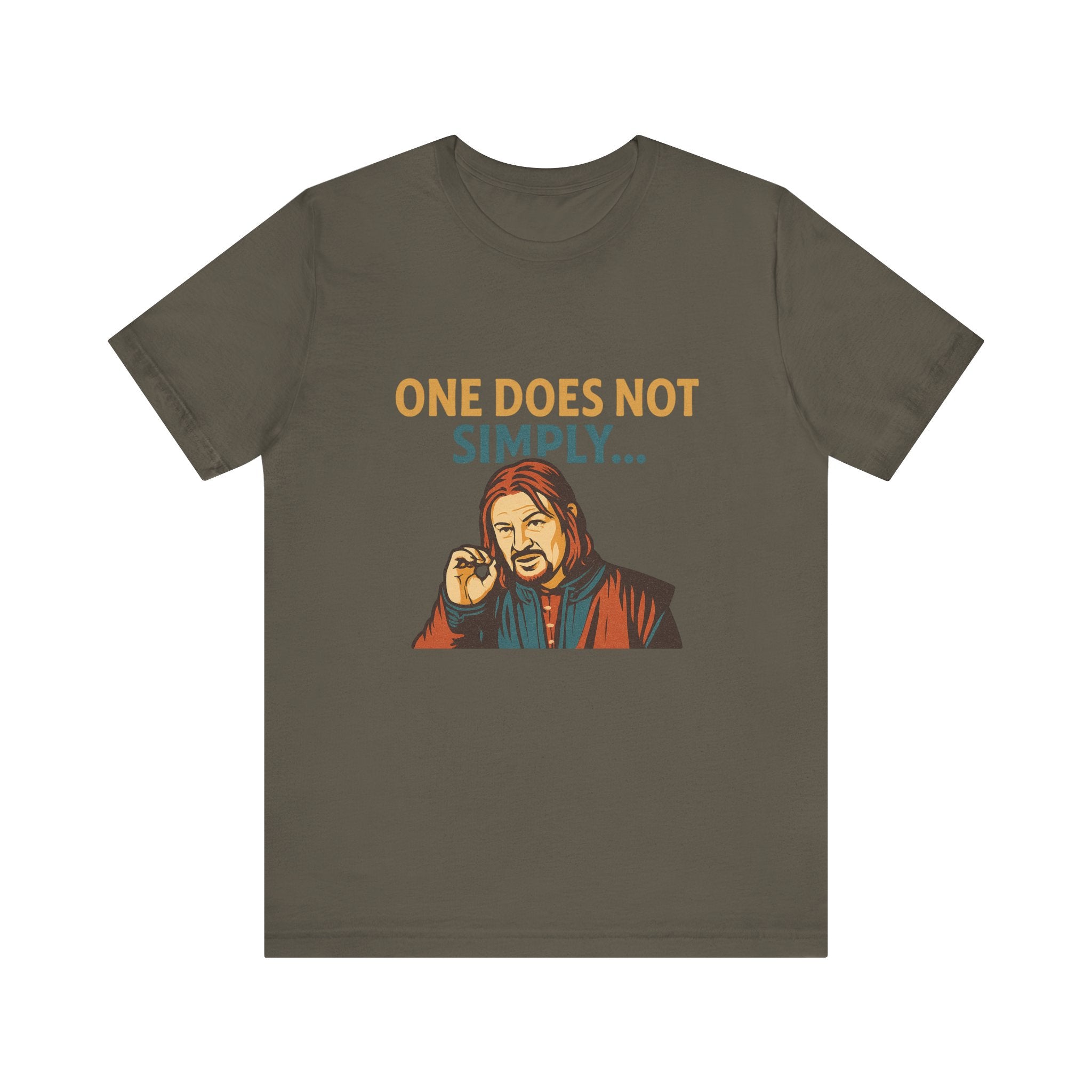 One Does Not Simply T‑Shirt — Funny Lord of the Rings Meme Tee