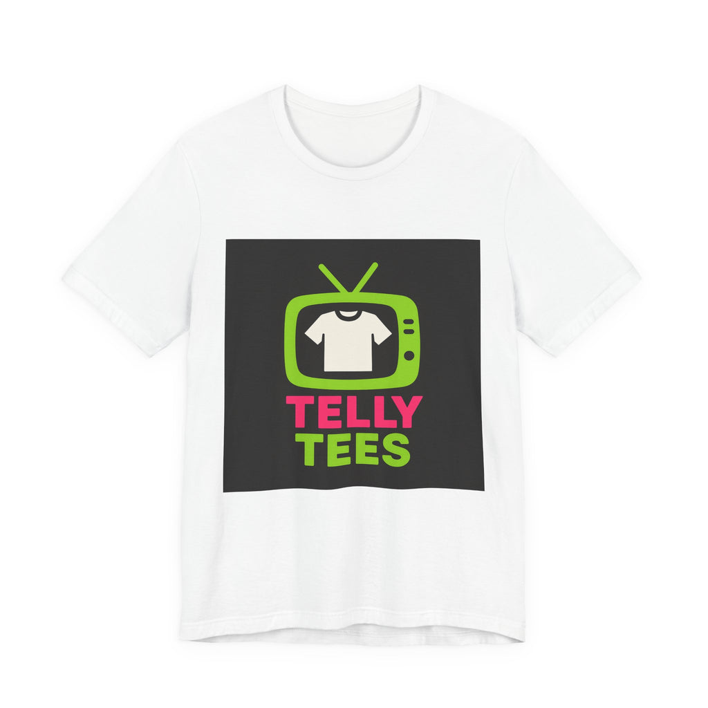 Retro TV Themed Unisex Tee - Telly Tees