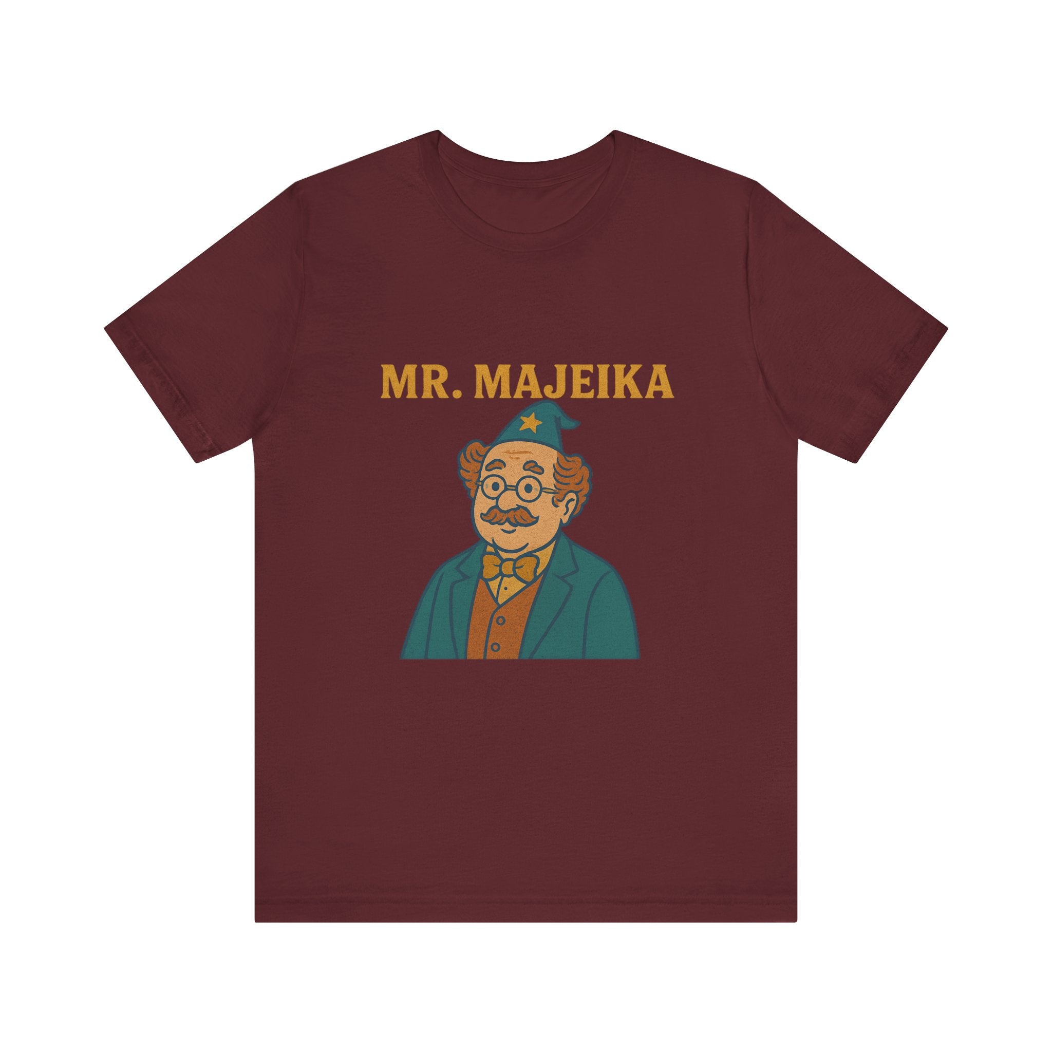 Retro Mr Majeika Unisex Jersey Short Sleeve Tee