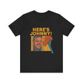Here's Johnny! Horror Movie Tee — Retro Shining Axe Graphic T-Shirt