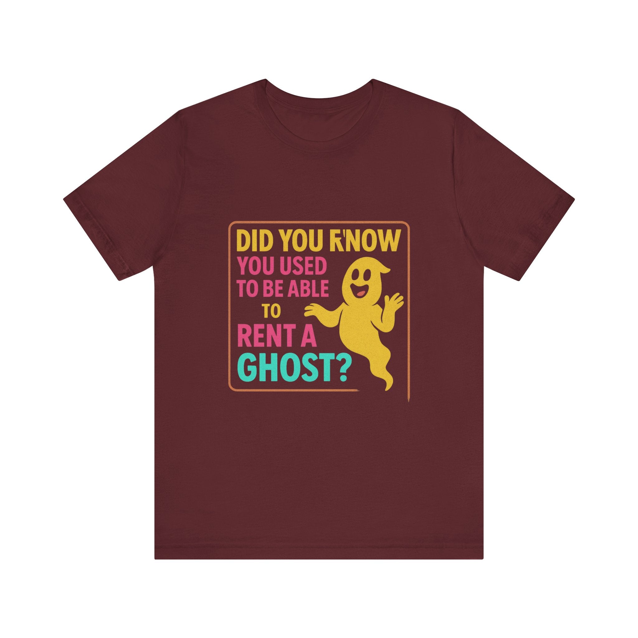 Retro Rentaghost Unisex Jersey Short Sleeve Tee