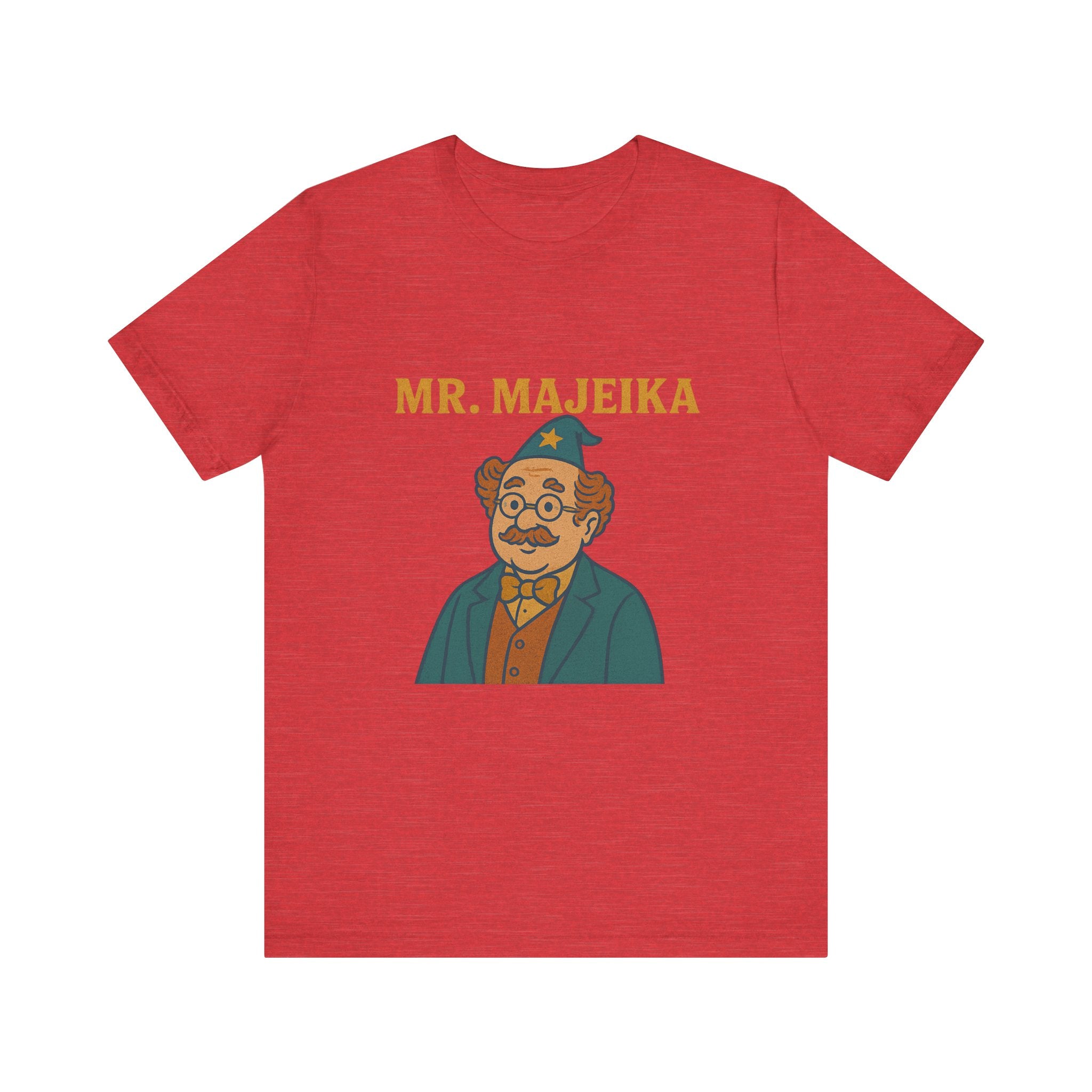 Retro Mr Majeika Unisex Jersey Short Sleeve Tee