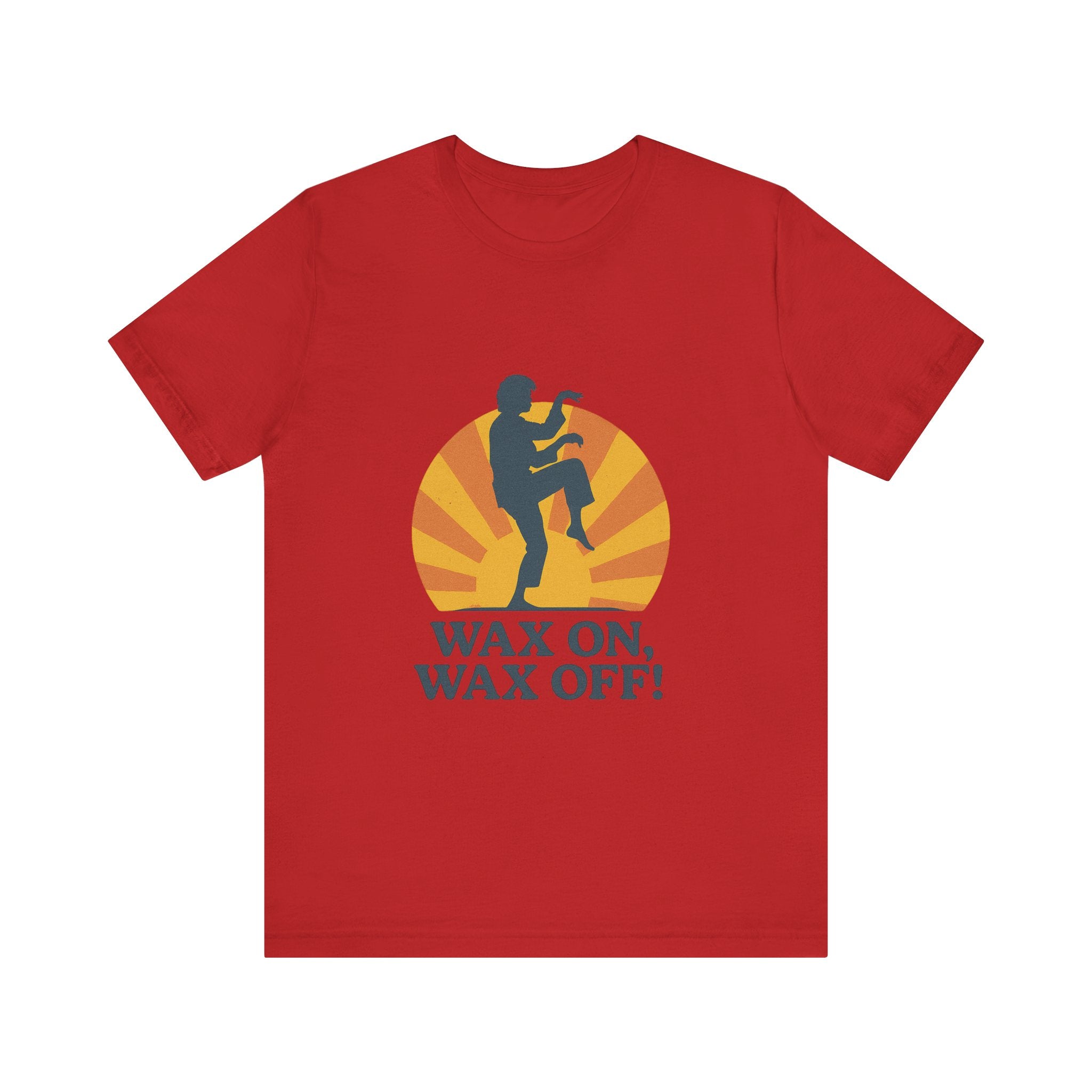 Retro Karate Kid Unisex Jersey Short Sleeve Tee