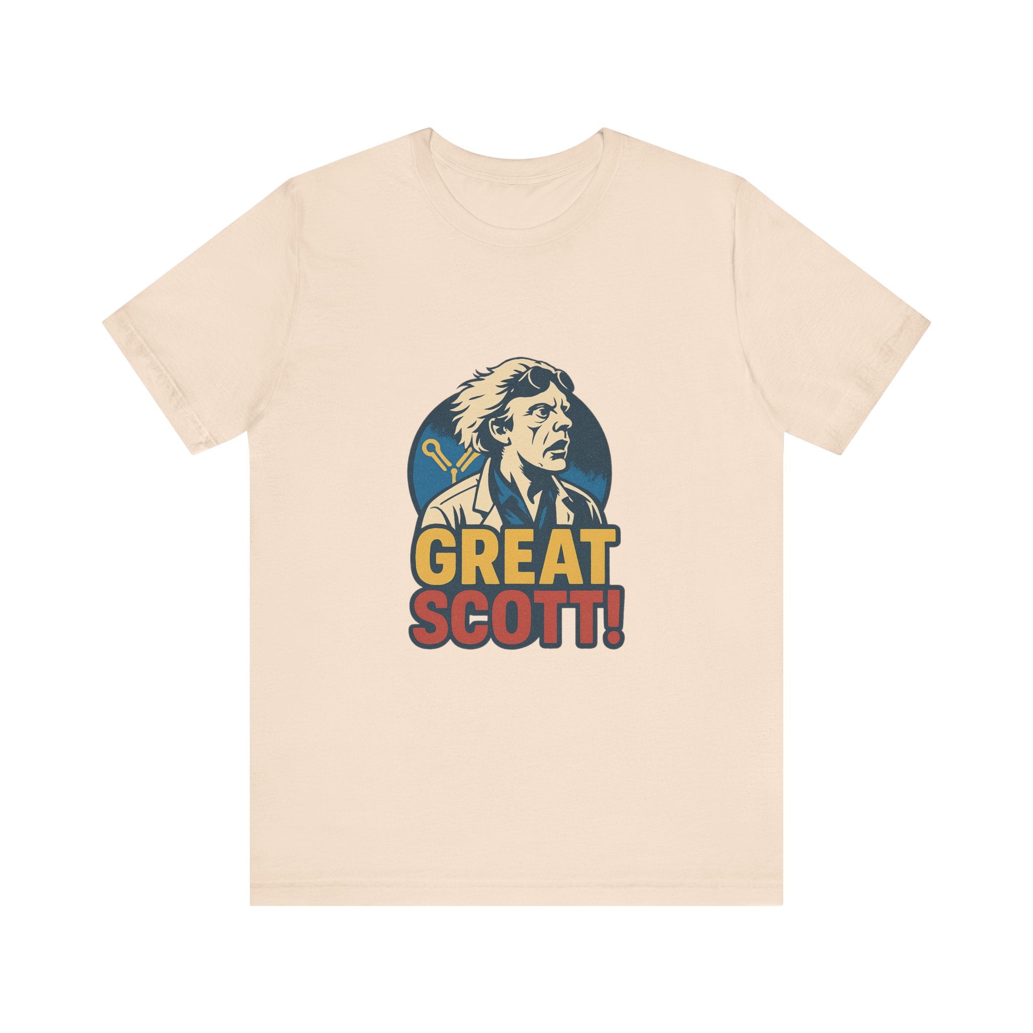 Retro Back to the future Unisex Jersey Short Sleeve Tee