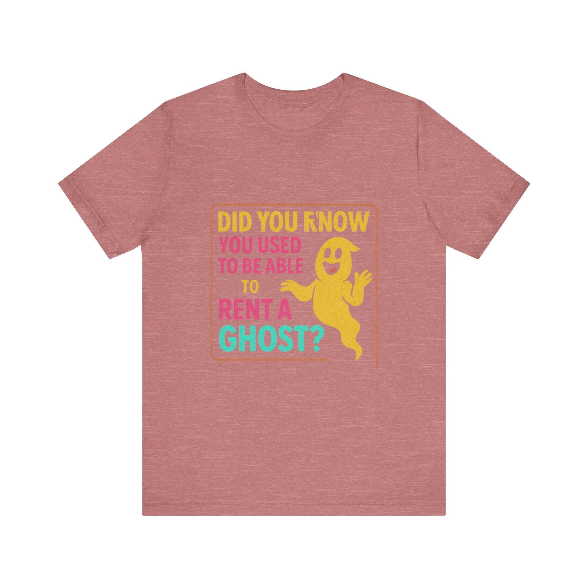 Retro Rentaghost Unisex Jersey Short Sleeve Tee