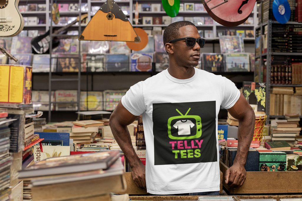 Retro TV Themed Unisex Tee - Telly Tees