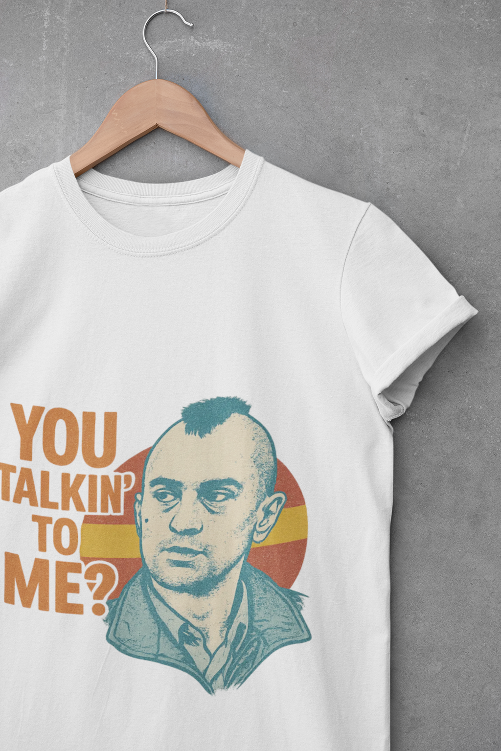 You Talkin' To Me? Tee — Retro Taxi Driver Movie Quote T-Shirt