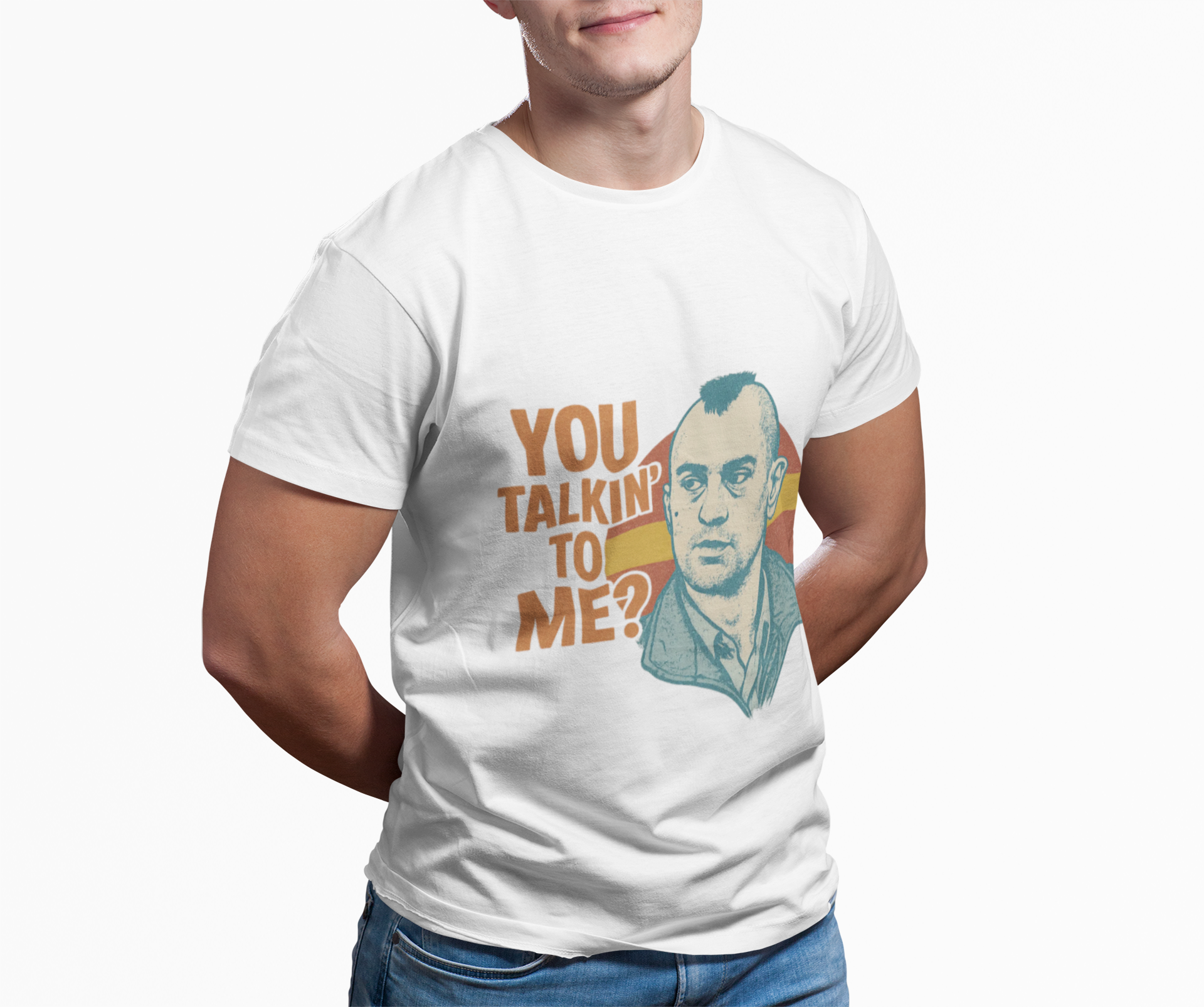 You Talkin' To Me? Tee — Retro Taxi Driver Movie Quote T-Shirt