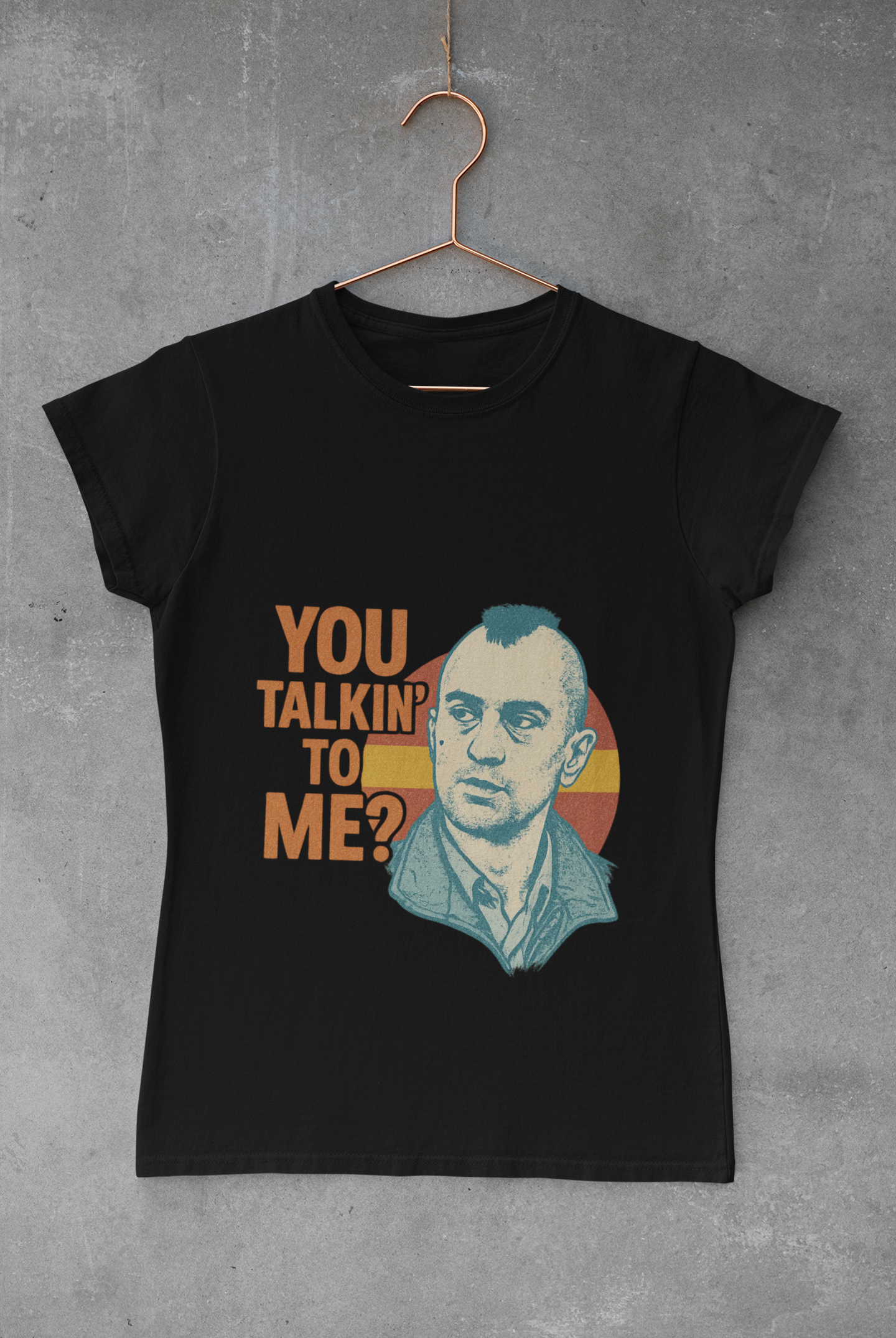 You Talkin' To Me? Tee — Retro Taxi Driver Movie Quote T-Shirt