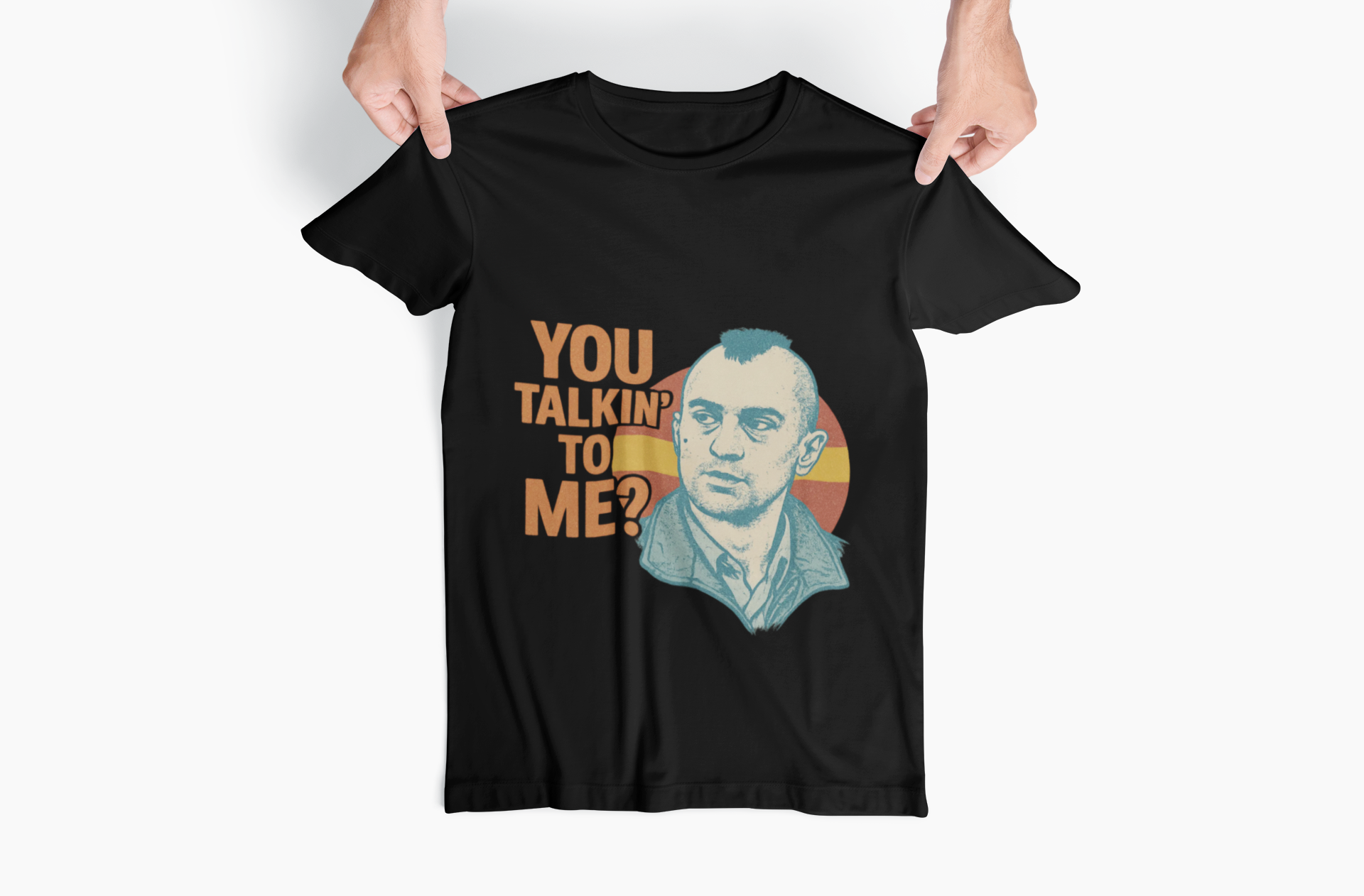 You Talkin' To Me? Tee — Retro Taxi Driver Movie Quote T-Shirt