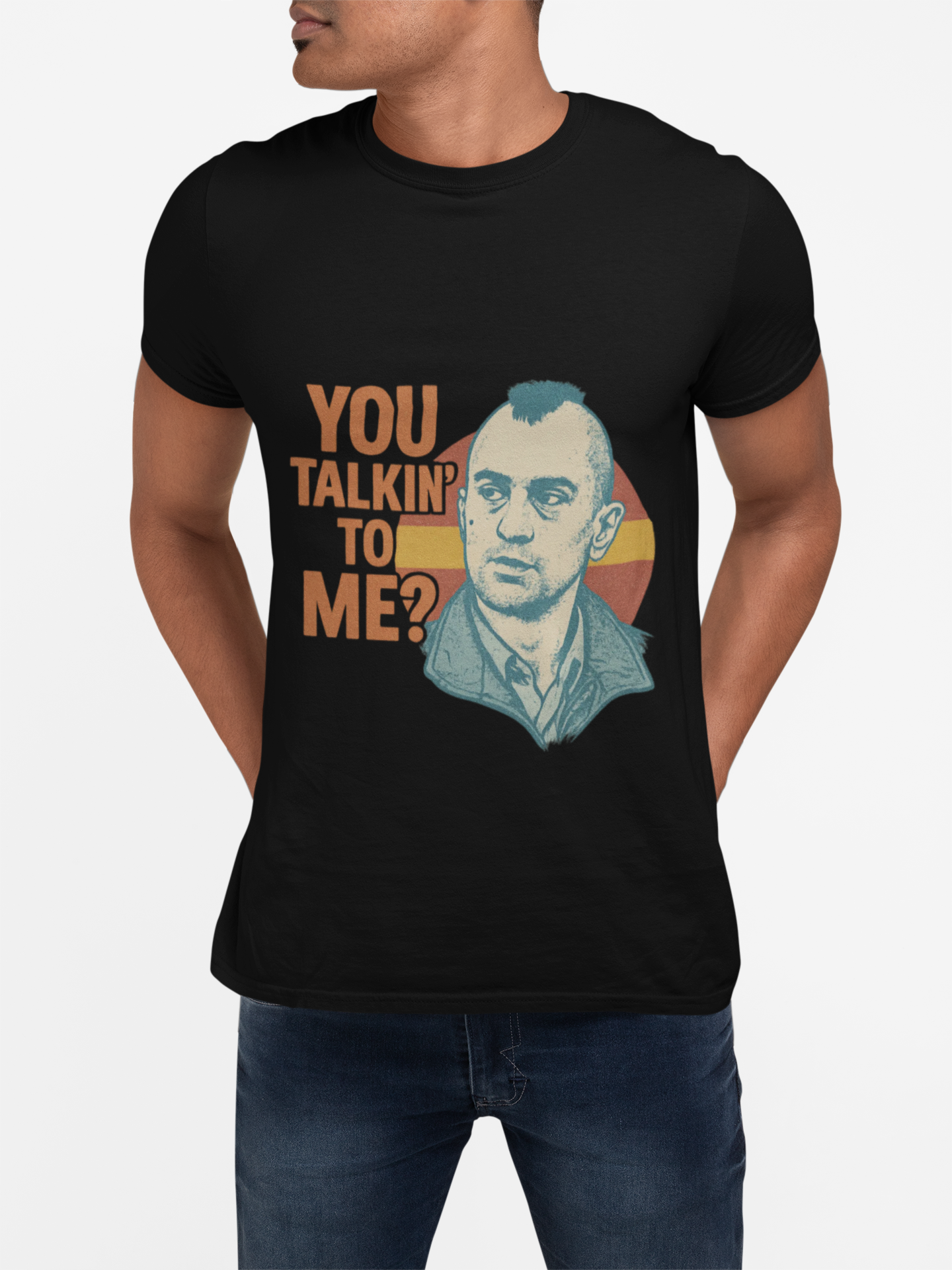 You Talkin' To Me? Tee — Retro Taxi Driver Movie Quote T-Shirt