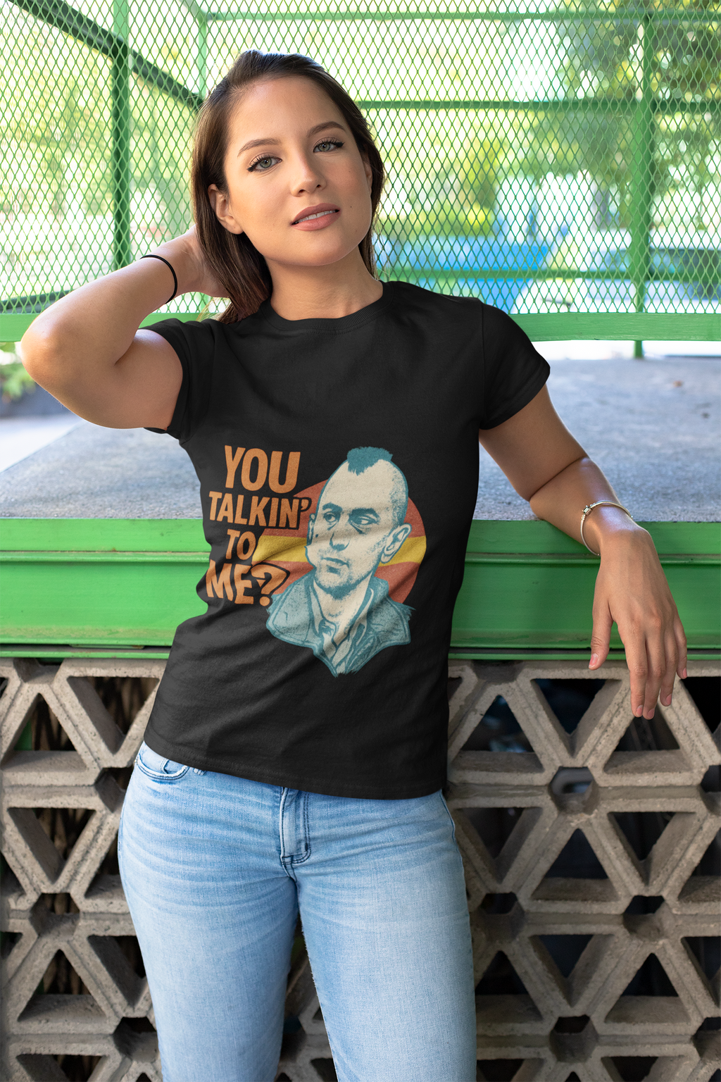 You Talkin' To Me? Tee — Retro Taxi Driver Movie Quote T-Shirt