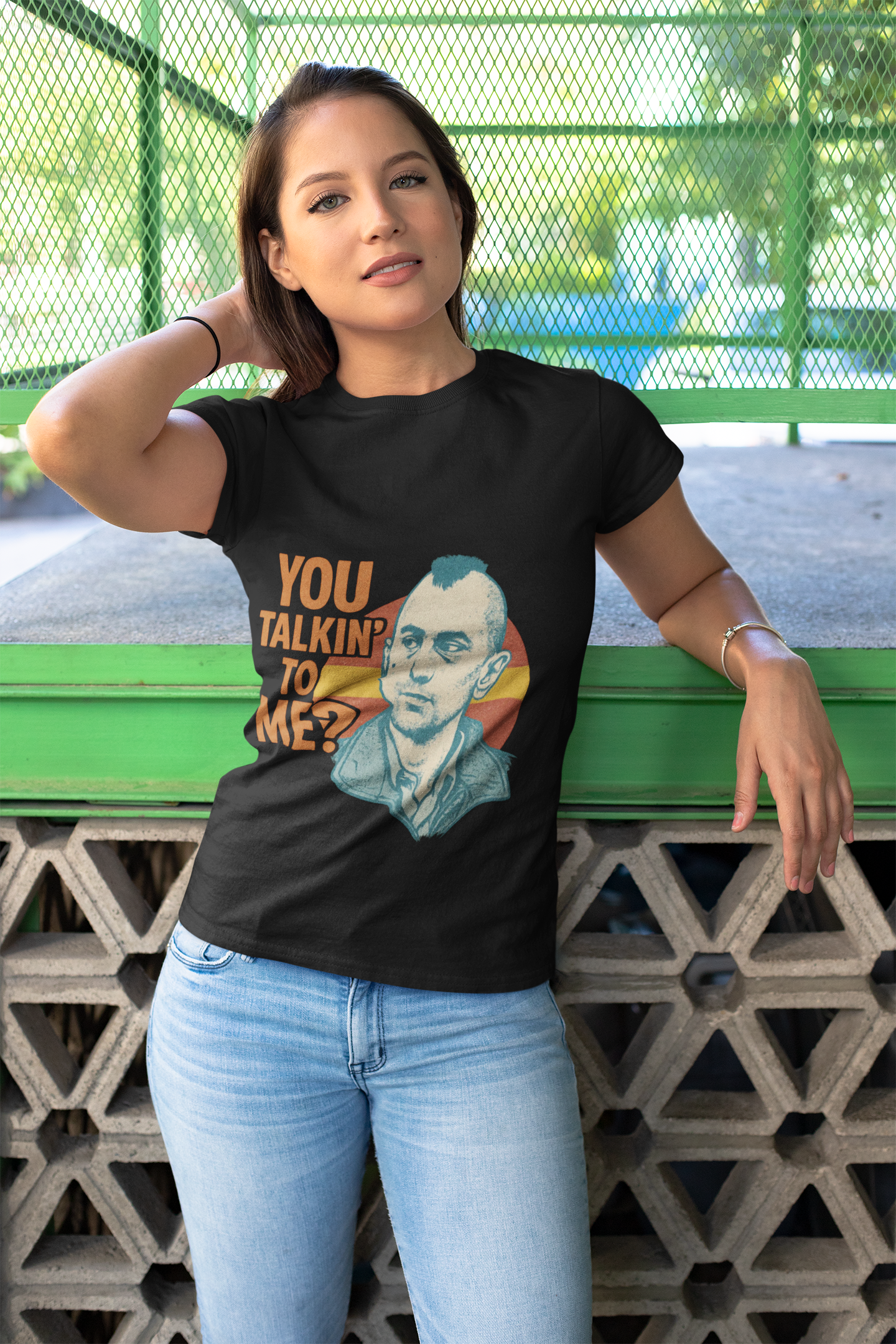 You Talkin' To Me? Tee — Retro Taxi Driver Movie Quote T-Shirt