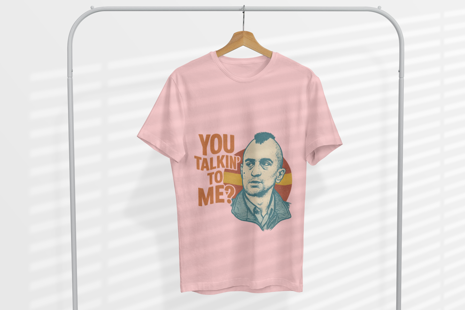 You Talkin' To Me? Tee — Retro Taxi Driver Movie Quote T-Shirt