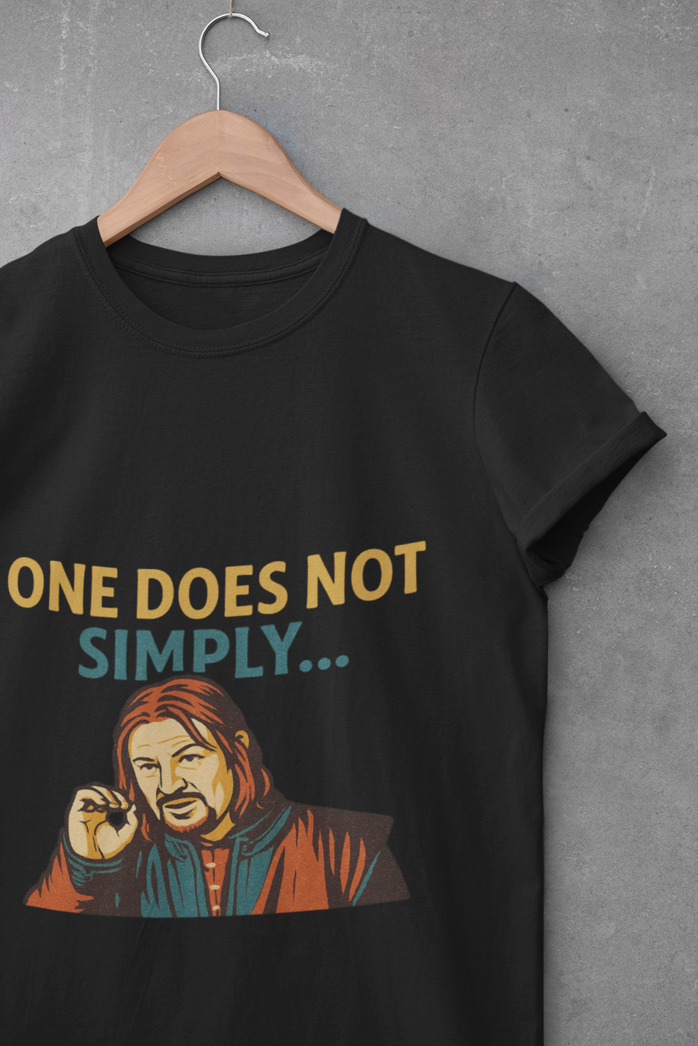 One Does Not Simply T‑Shirt — Funny Lord of the Rings Meme Tee