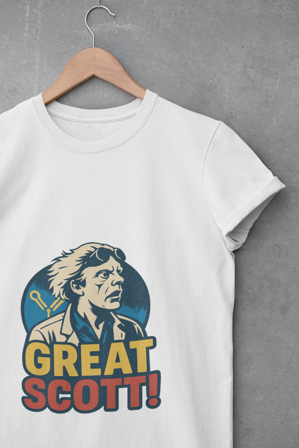 Retro Back to the future Unisex Jersey Short Sleeve Tee