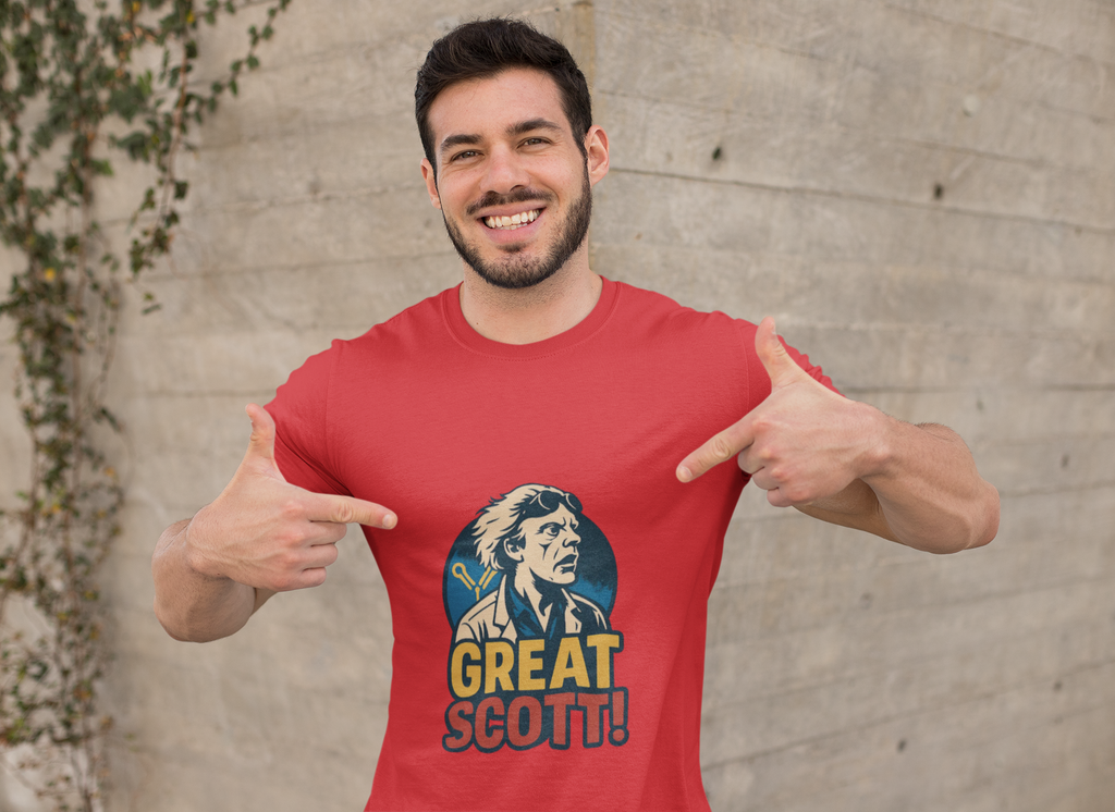 Retro Back to the future Unisex Jersey Short Sleeve Tee