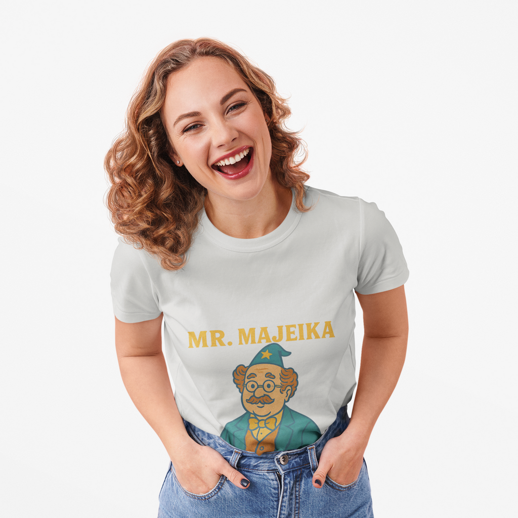 Retro Mr Majeika Unisex Jersey Short Sleeve Tee