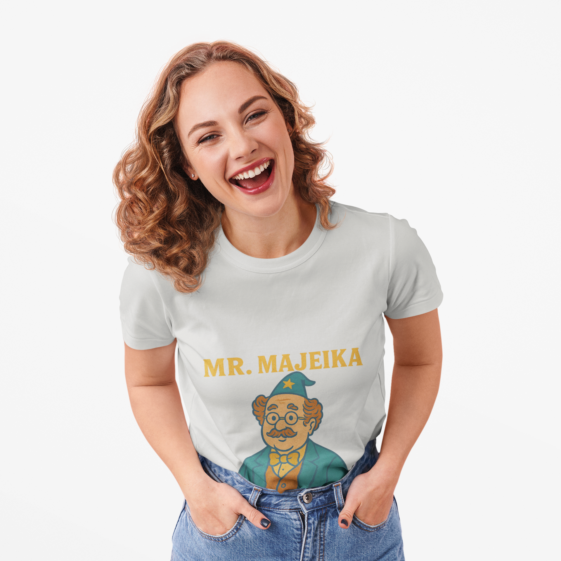 Retro Mr Majeika Unisex Jersey Short Sleeve Tee