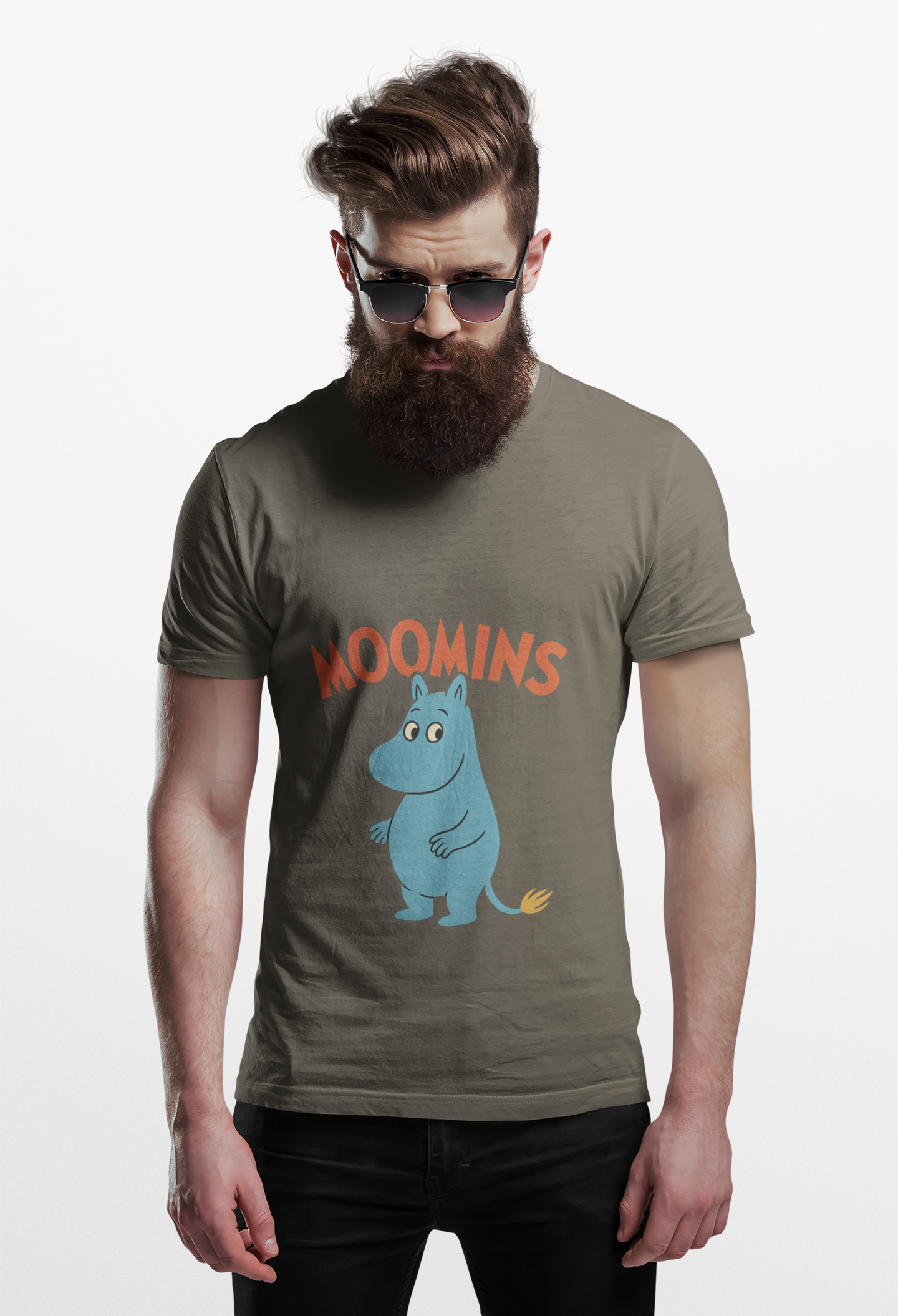 Retro Moomins Unisex Jersey Short Sleeve Tee