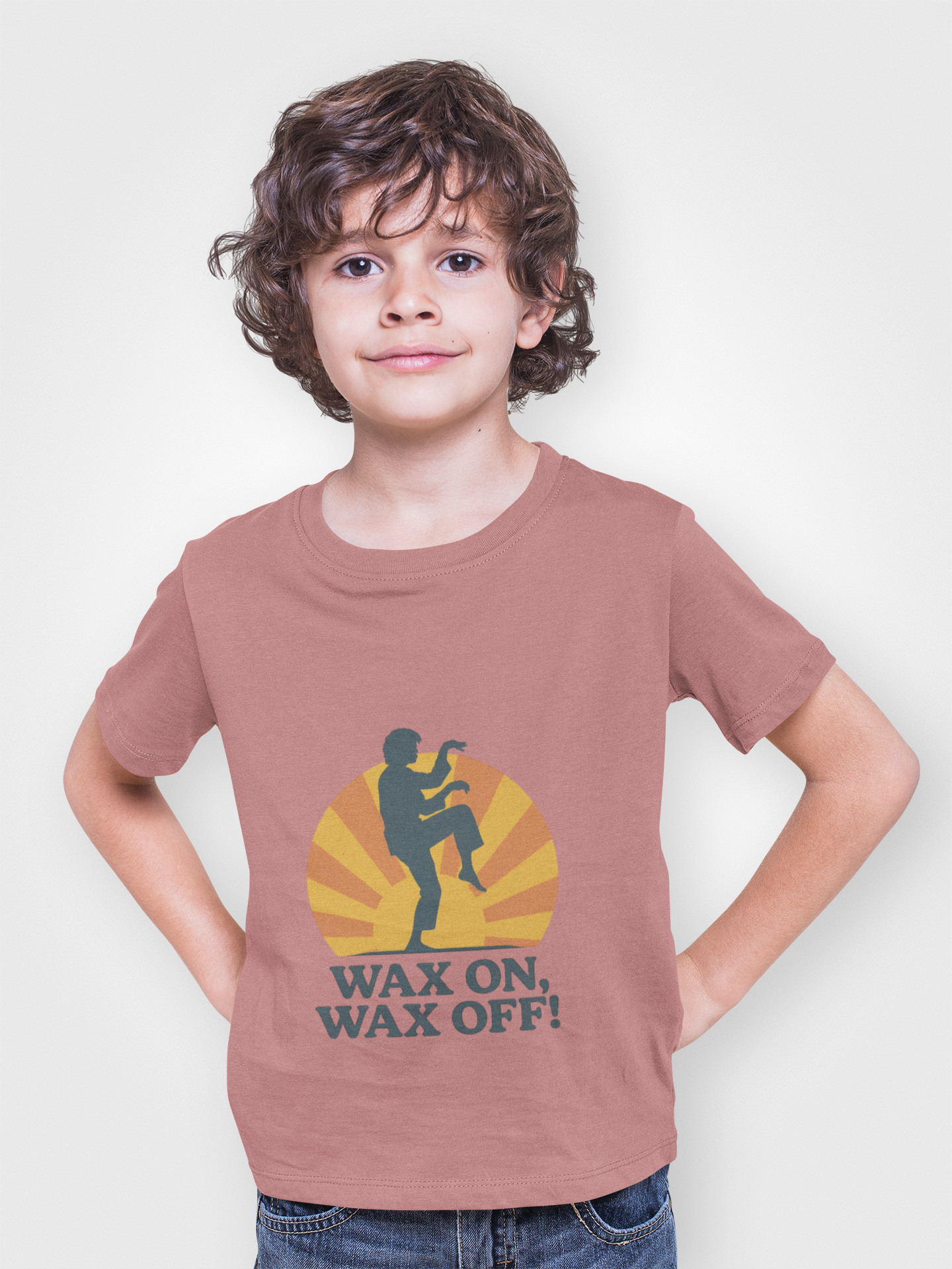 Retro Karate Kid Unisex Jersey Short Sleeve Tee