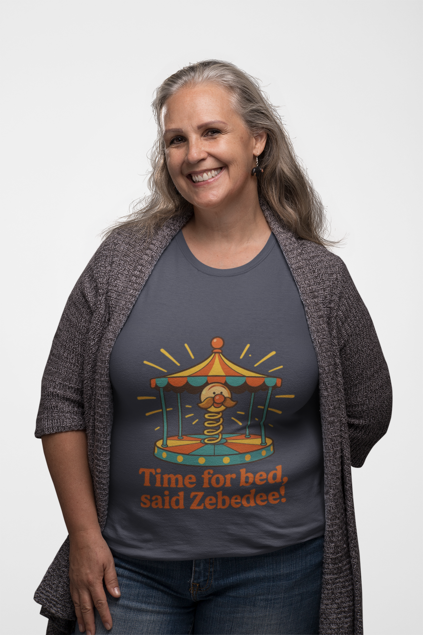 Vintage style — 'Time for bed, said Zebedee!' From the iconic Magic Roundabout