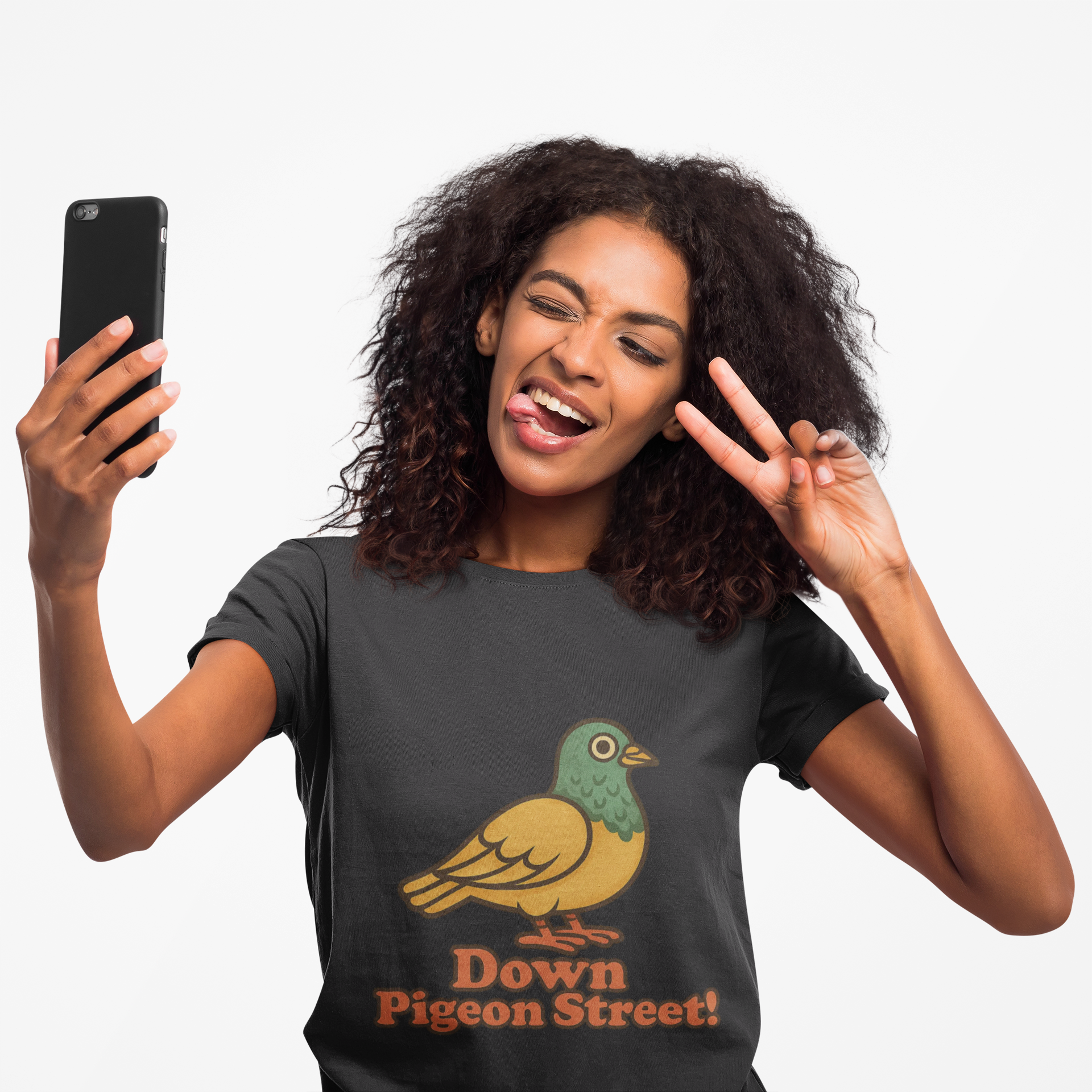 Retro TV Pigeon Street Unisex Design