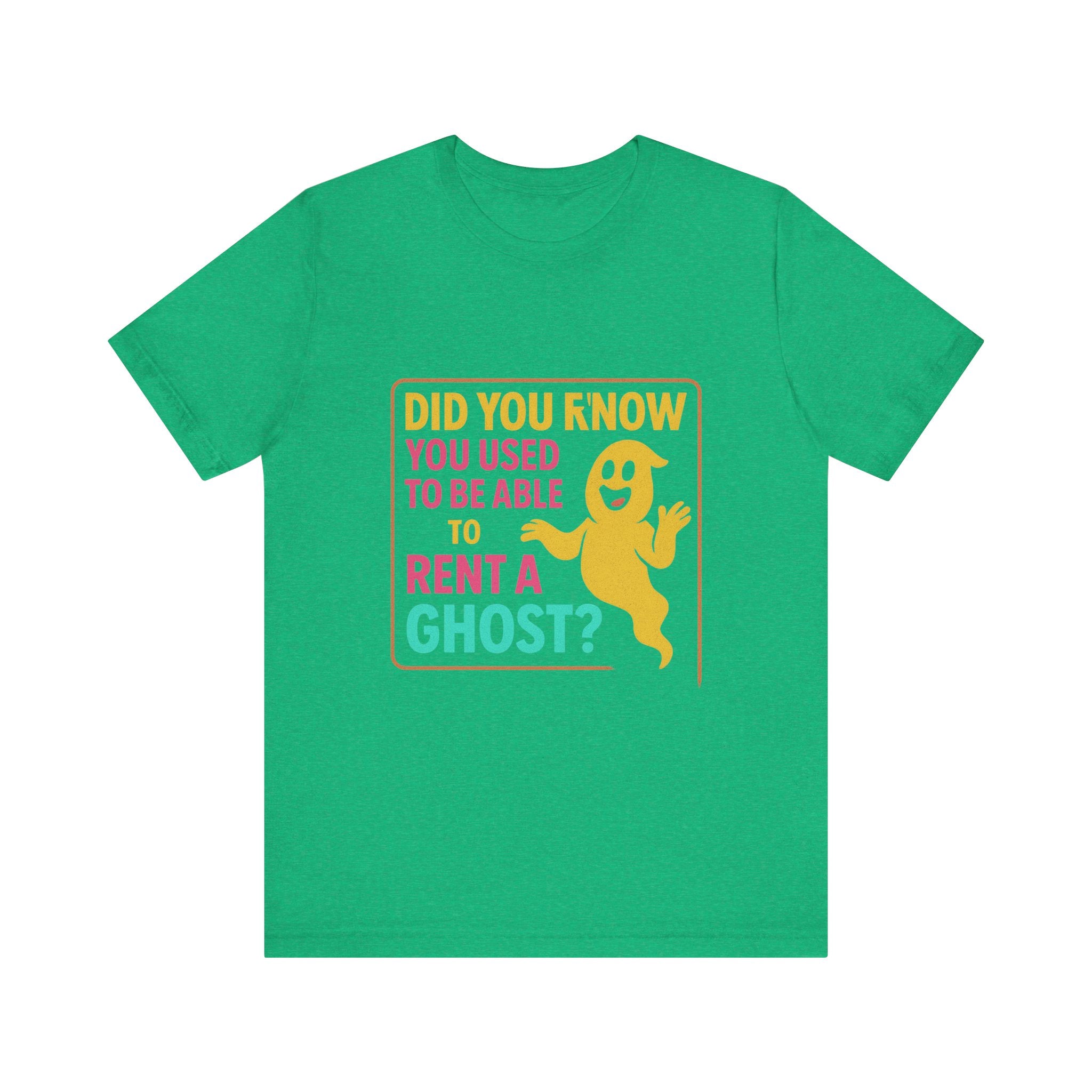 Retro Rentaghost Unisex Jersey Short Sleeve Tee