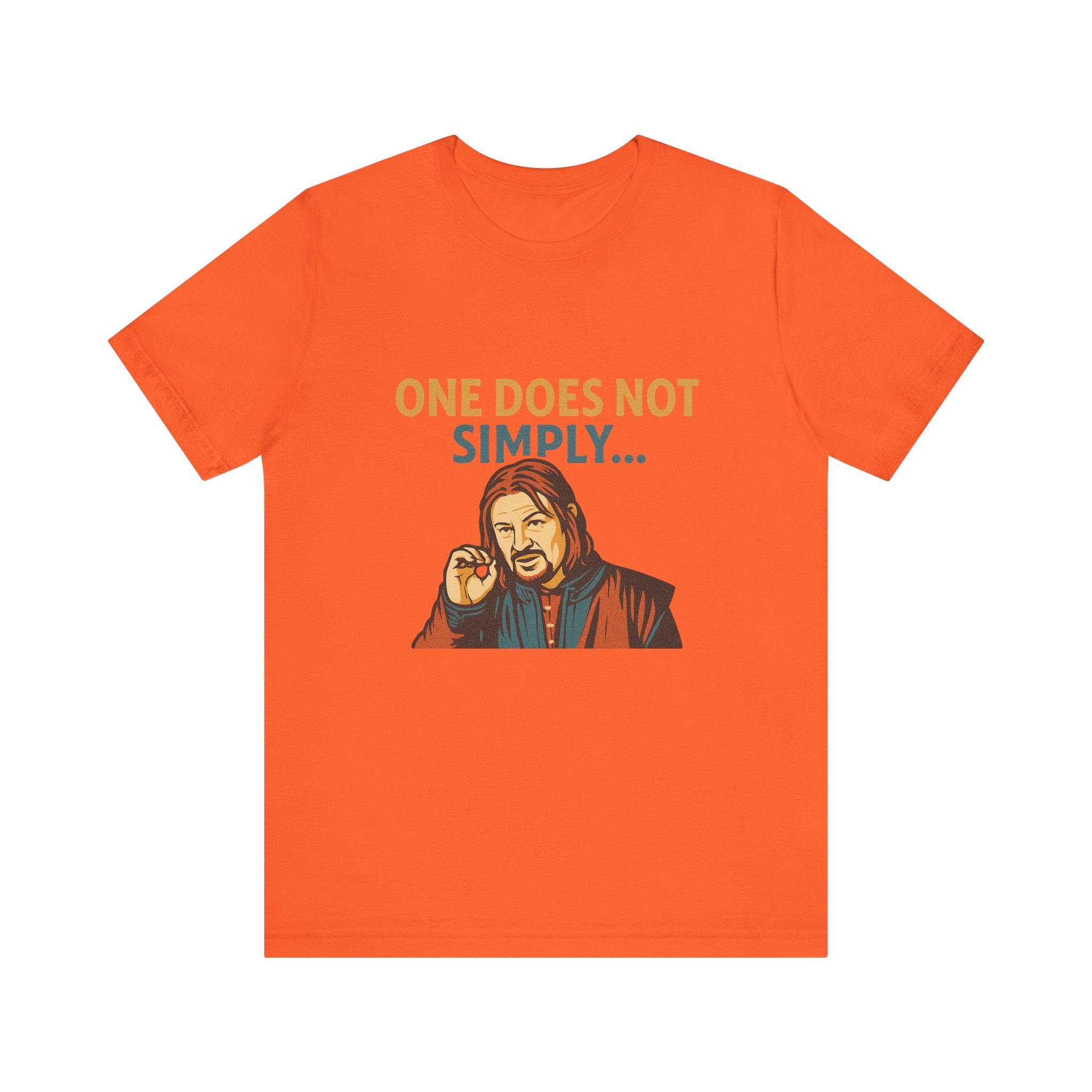 One Does Not Simply T‑Shirt — Funny Lord of the Rings Meme Tee