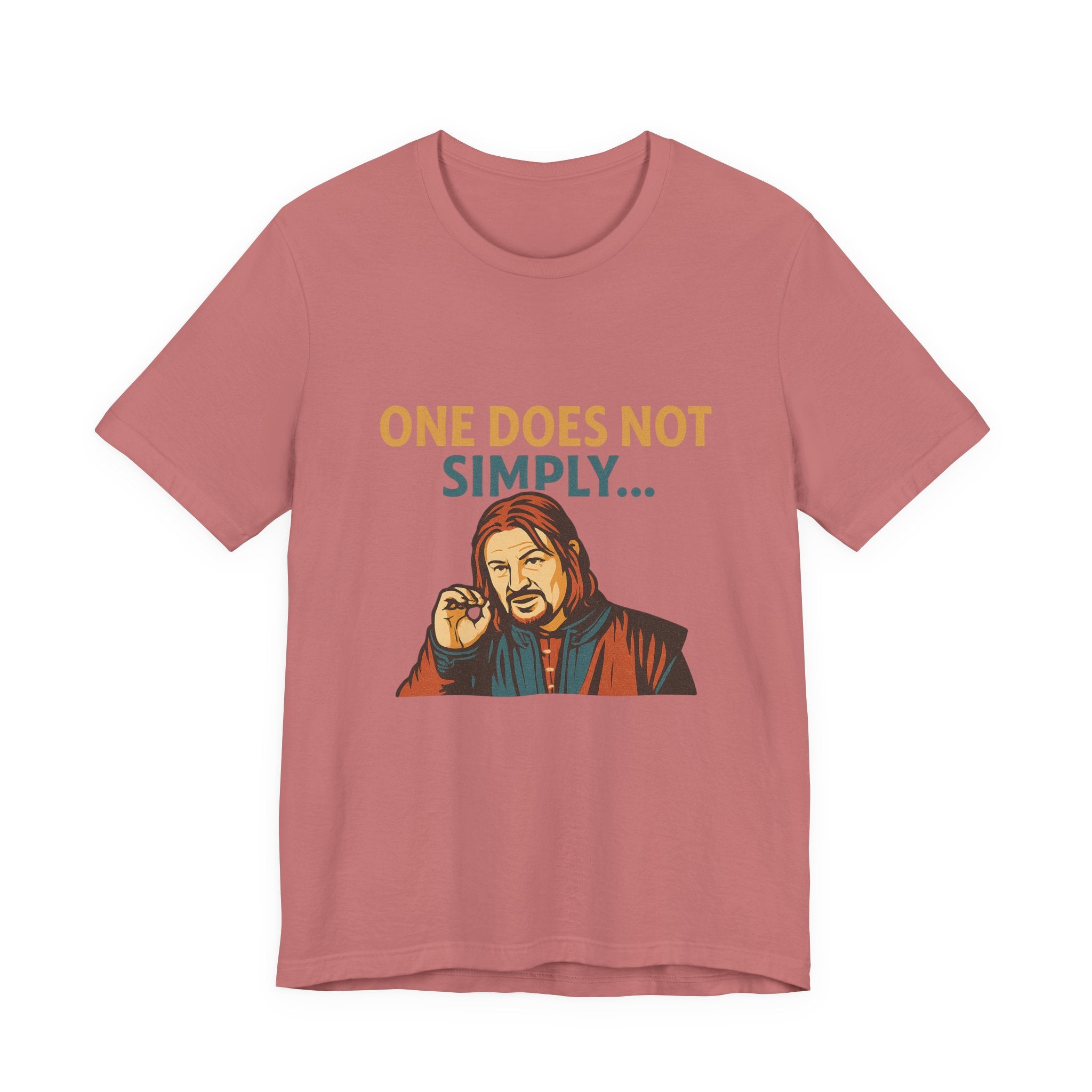 One Does Not Simply T‑Shirt — Funny Lord of the Rings Meme Tee