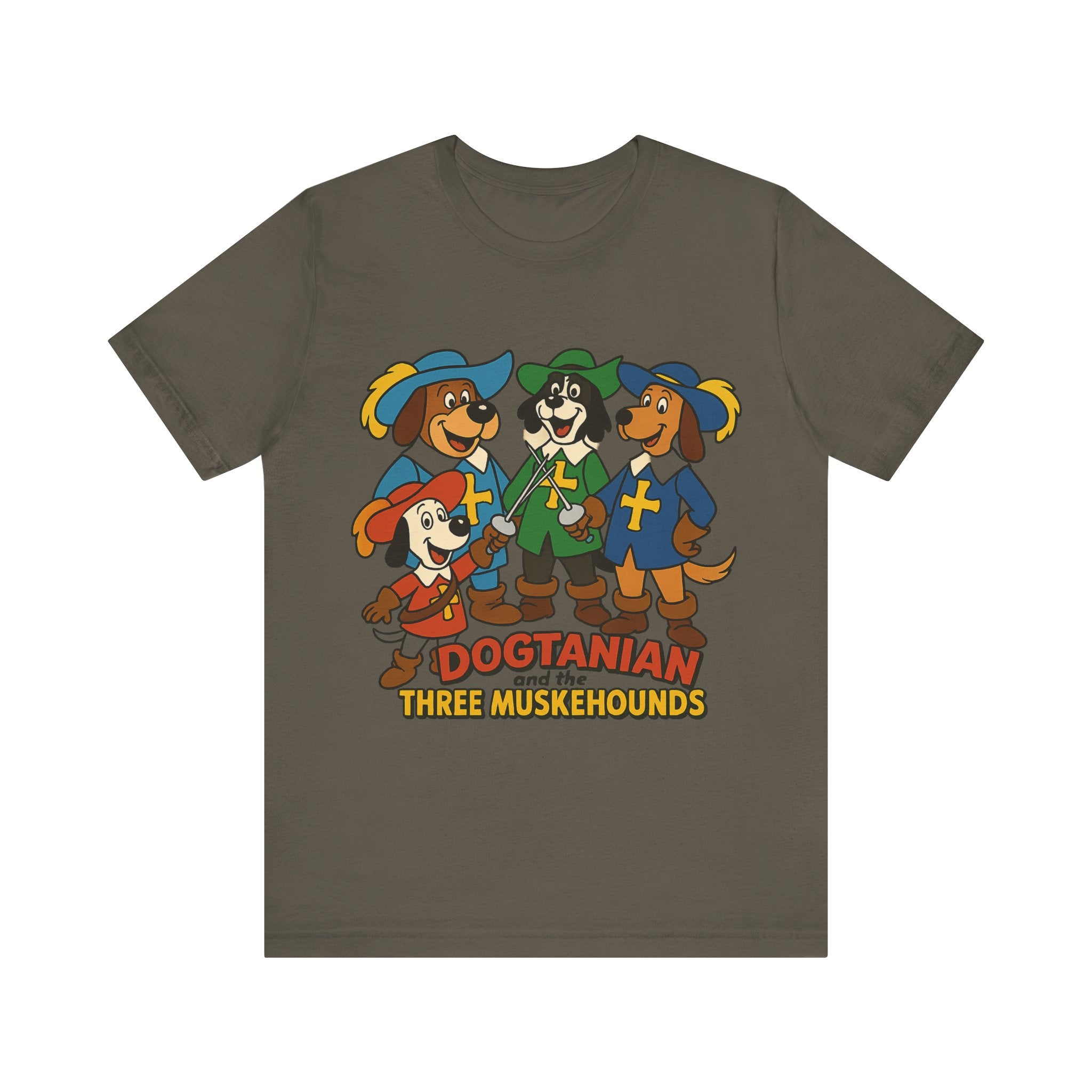 Dogtanian & The Three Muskehounds Retro Cartoon Tee