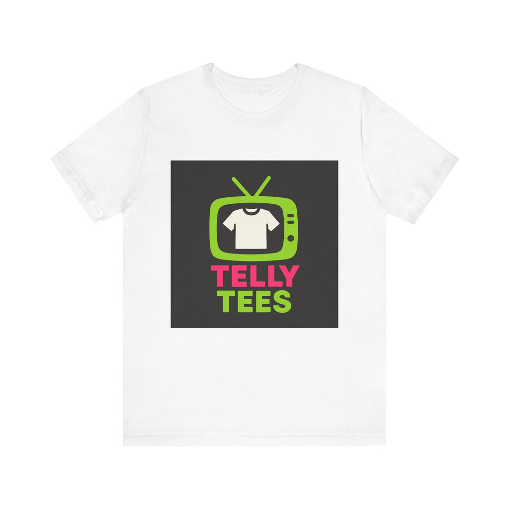 Retro TV Themed Unisex Tee - Telly Tees