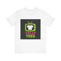 Retro TV Themed Unisex Tee - Telly Tees