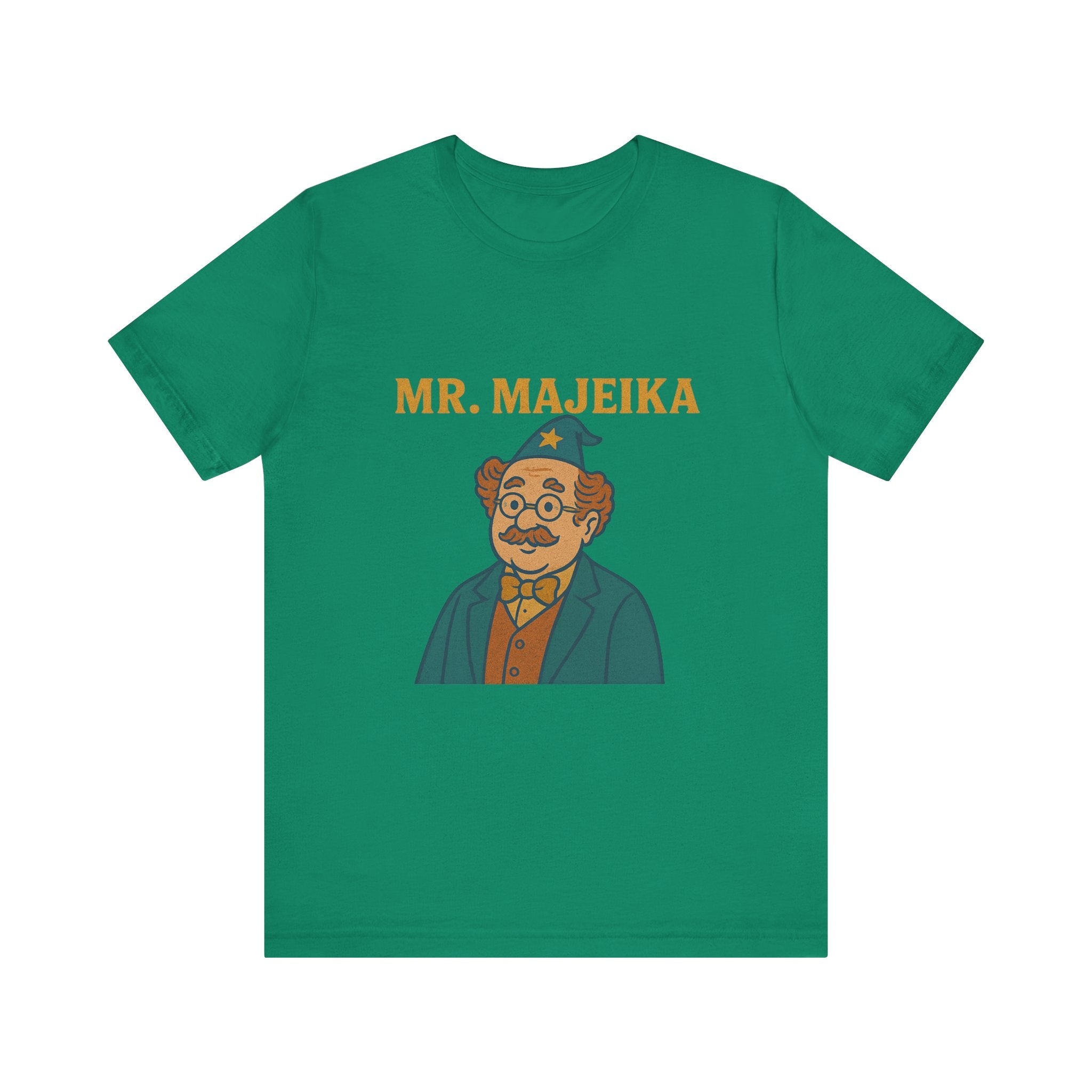Retro Mr Majeika Unisex Jersey Short Sleeve Tee