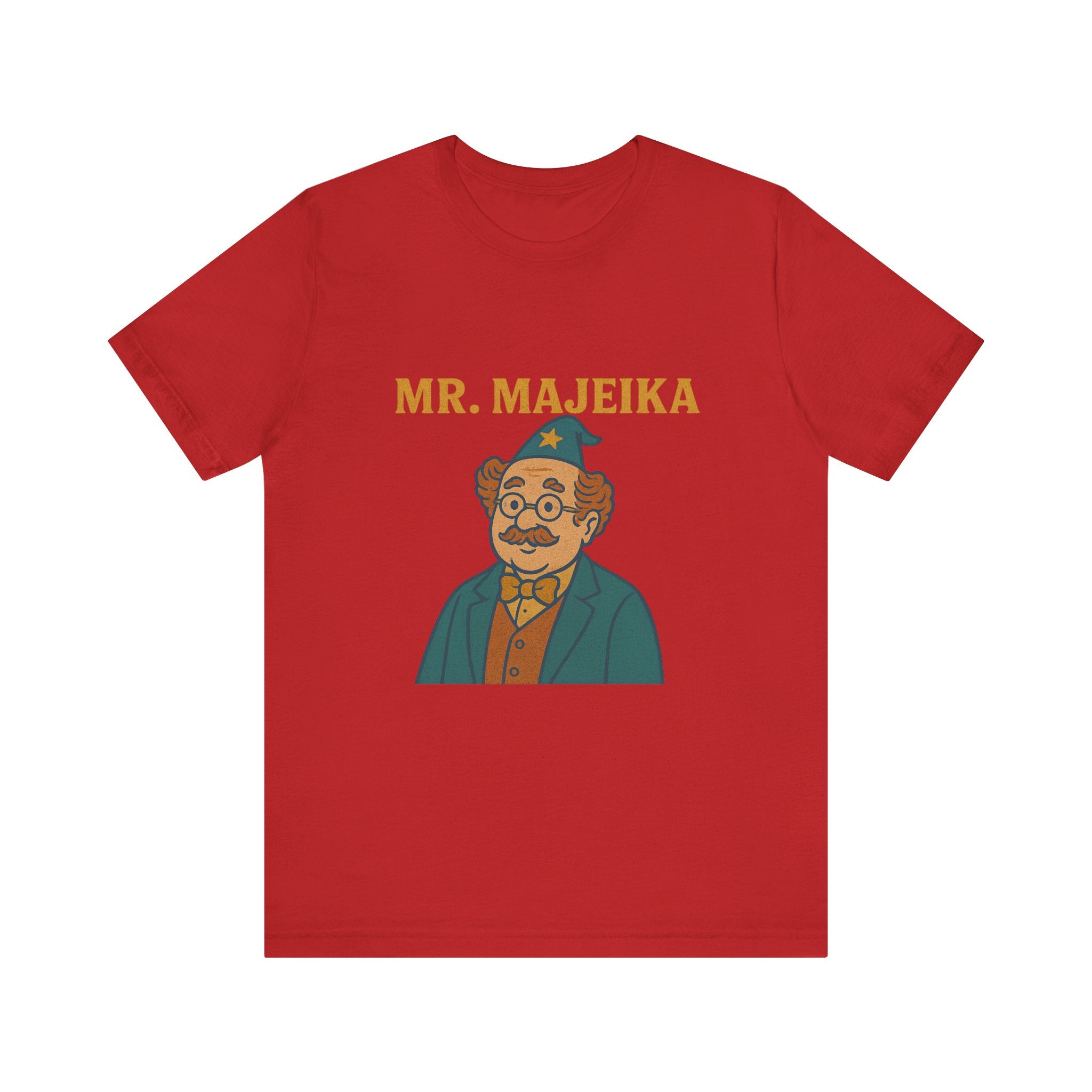 Retro Mr Majeika Unisex Jersey Short Sleeve Tee