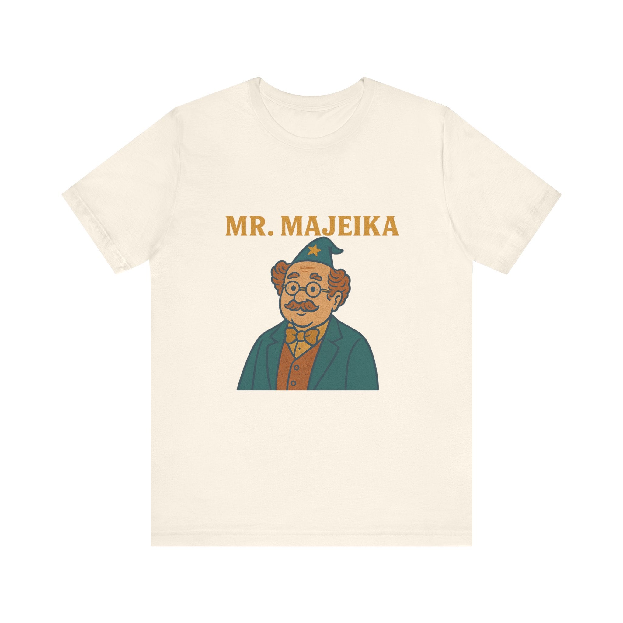 Retro Mr Majeika Unisex Jersey Short Sleeve Tee