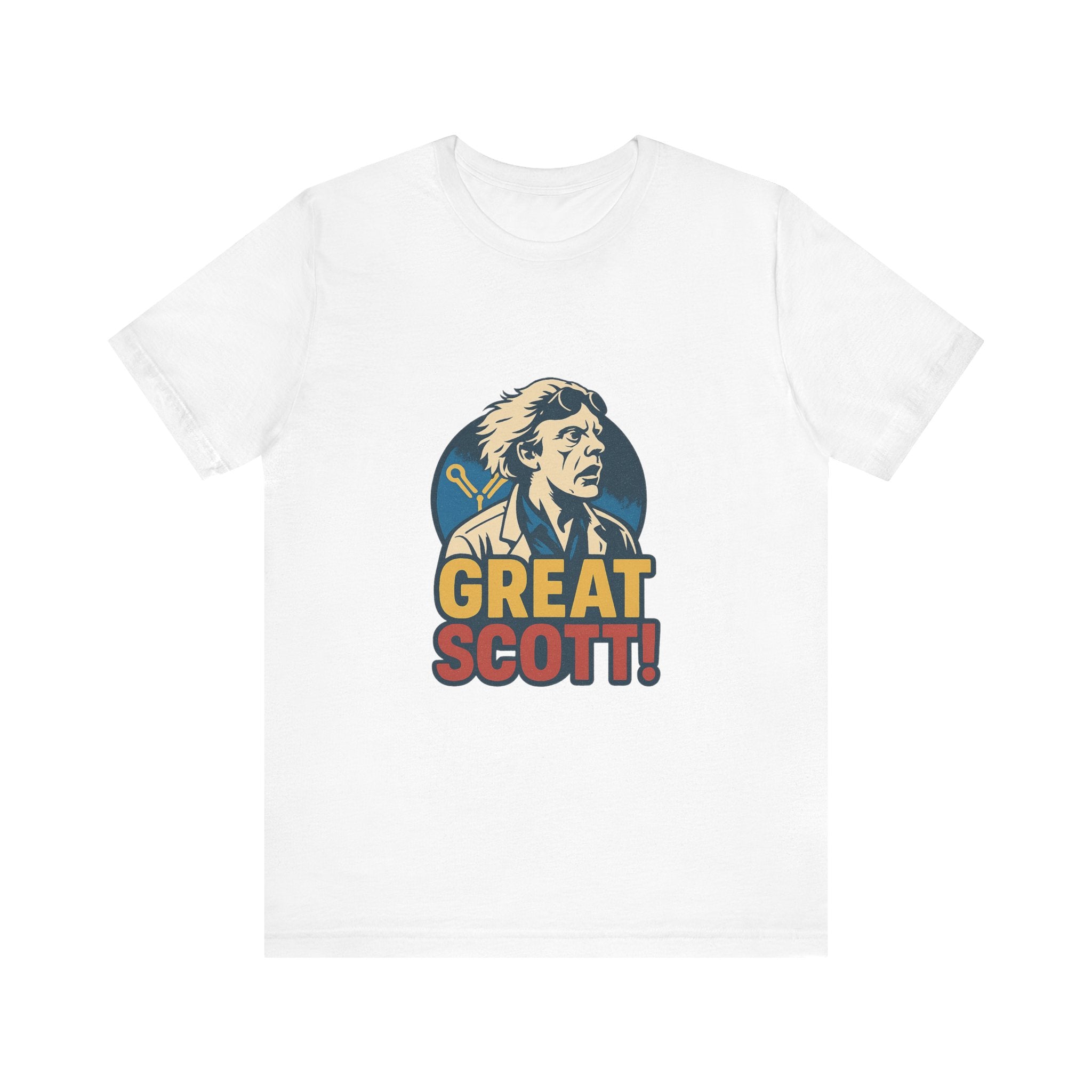 Retro Back to the future Unisex Jersey Short Sleeve Tee