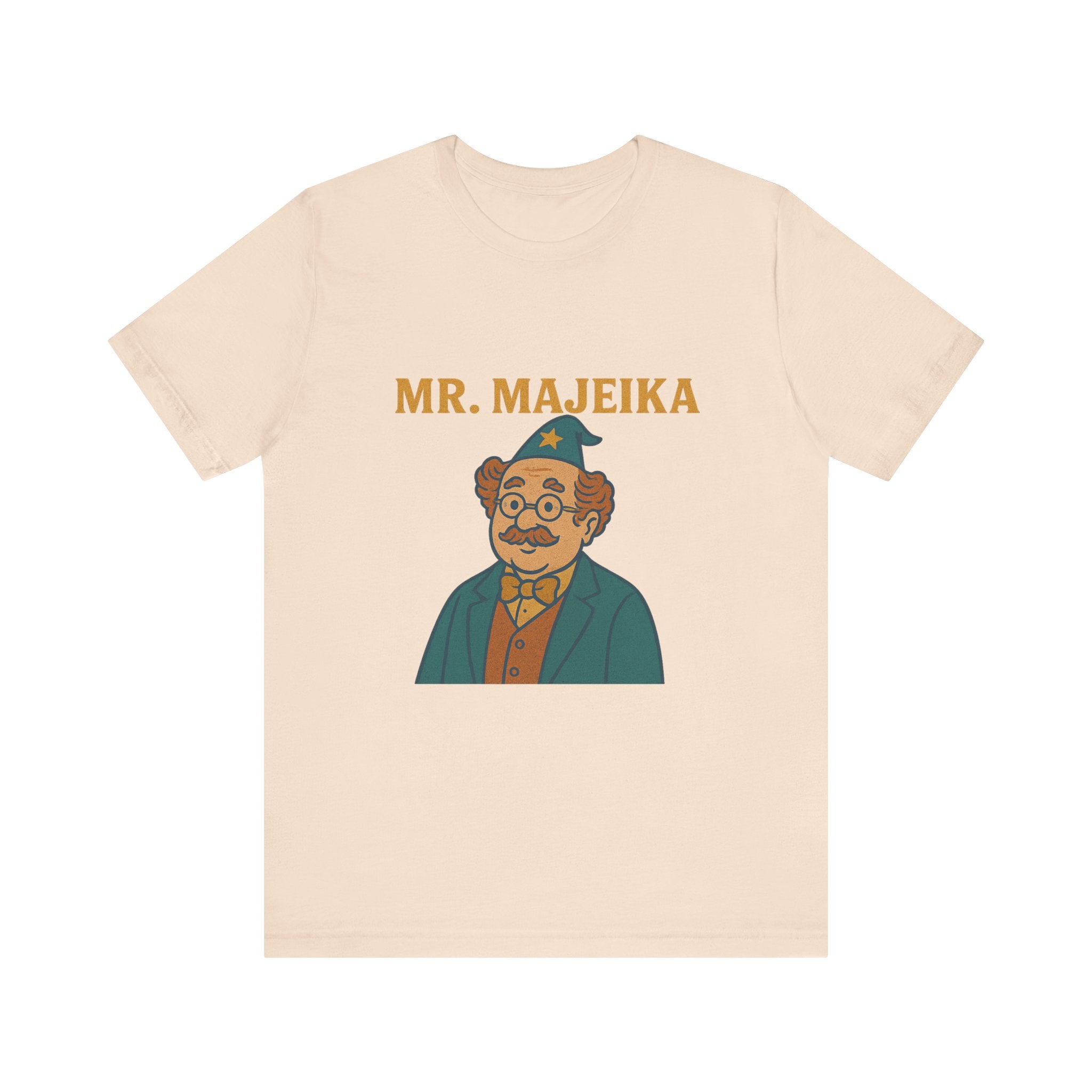Retro Mr Majeika Unisex Jersey Short Sleeve Tee