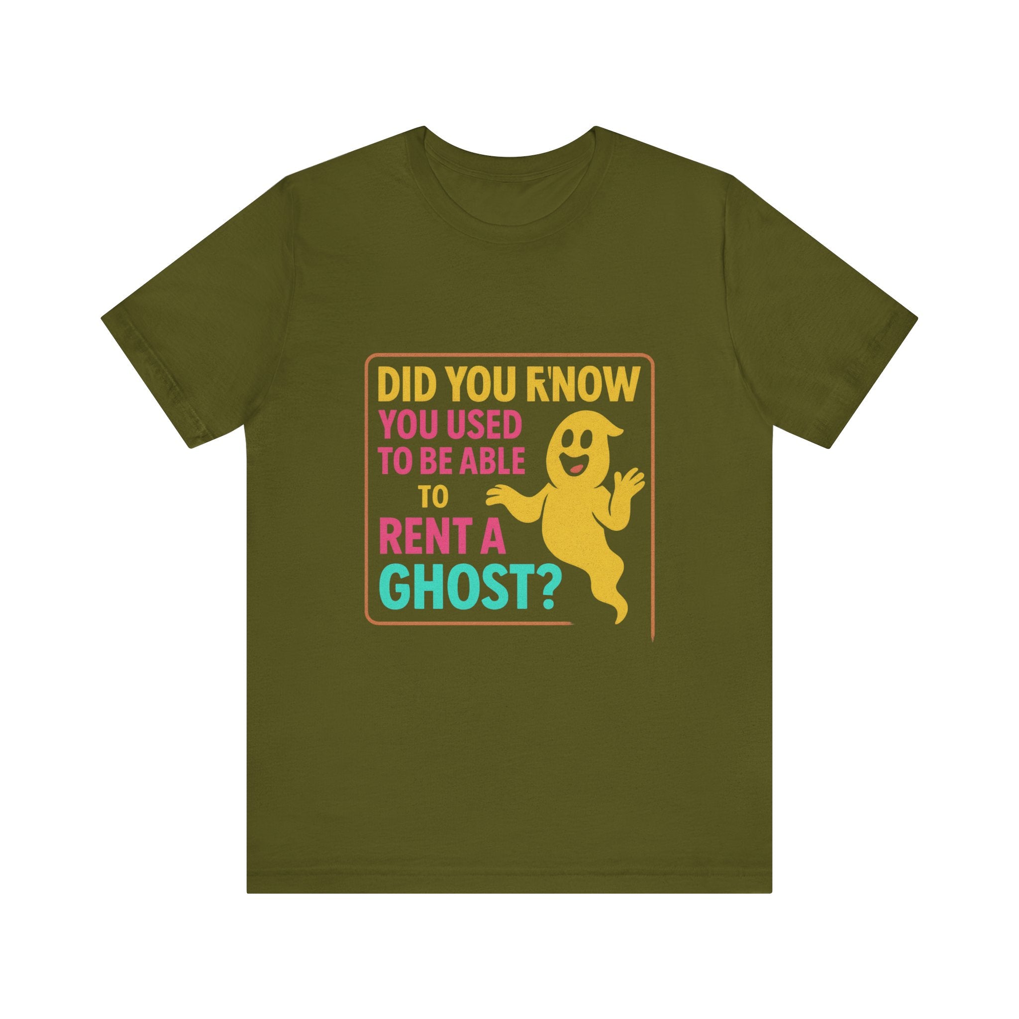Retro Rentaghost Unisex Jersey Short Sleeve Tee
