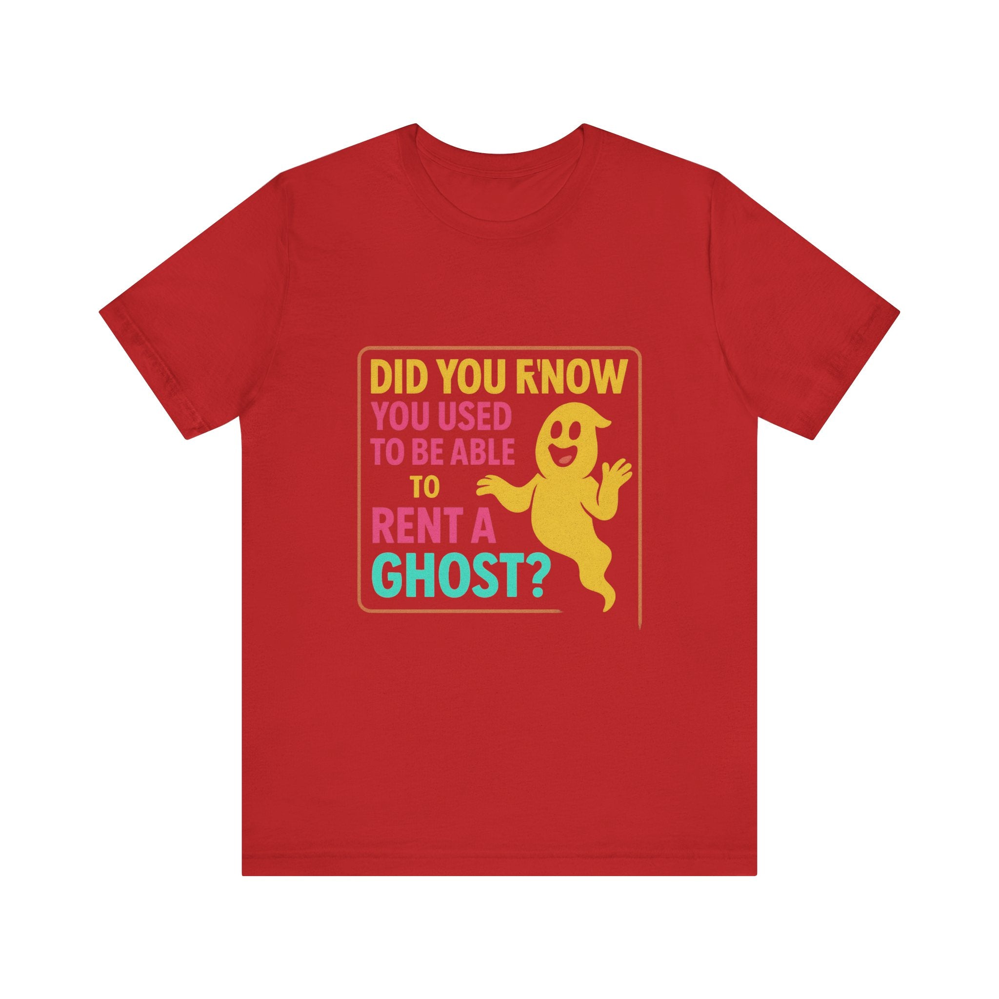 Retro Rentaghost Unisex Jersey Short Sleeve Tee