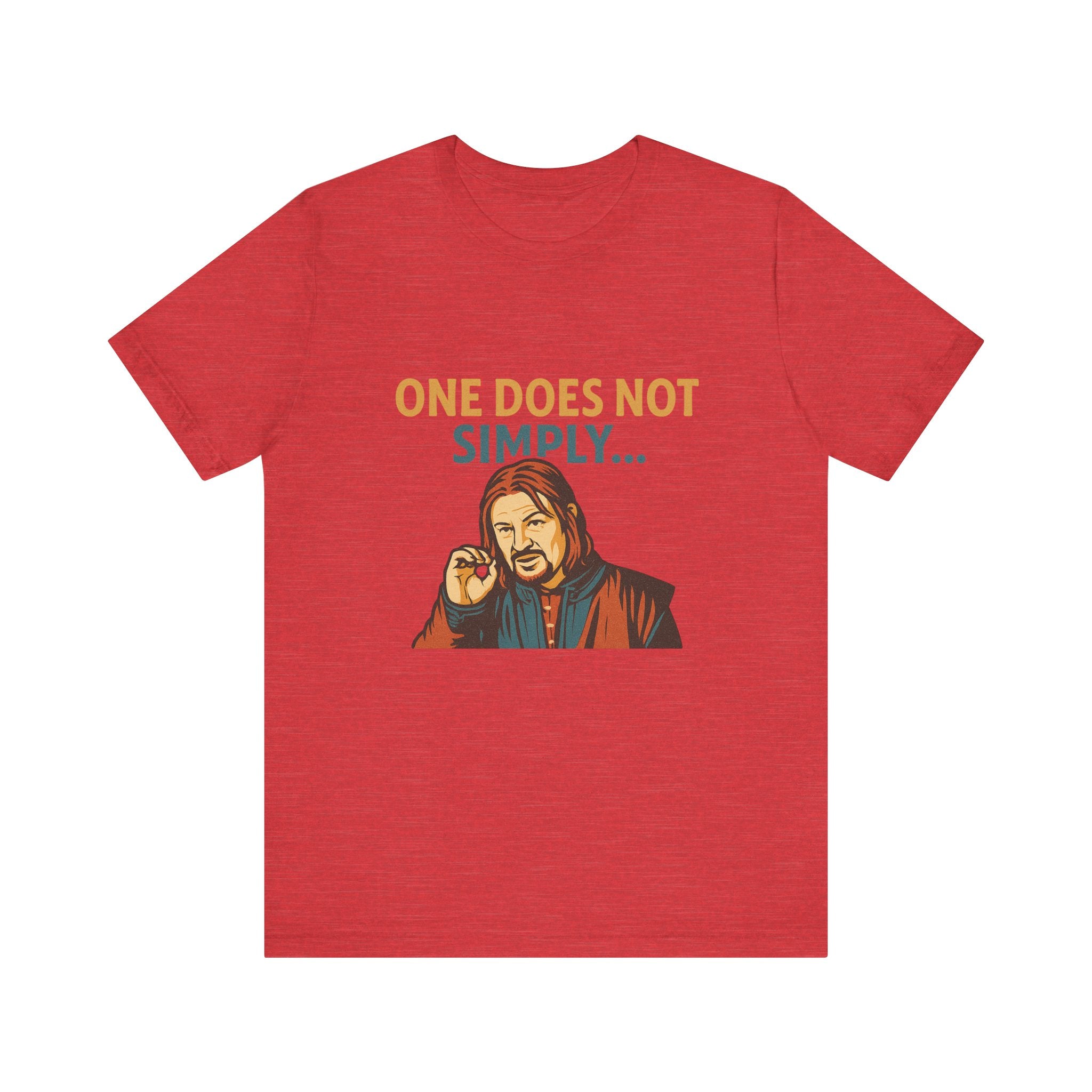 One Does Not Simply T‑Shirt — Funny Lord of the Rings Meme Tee